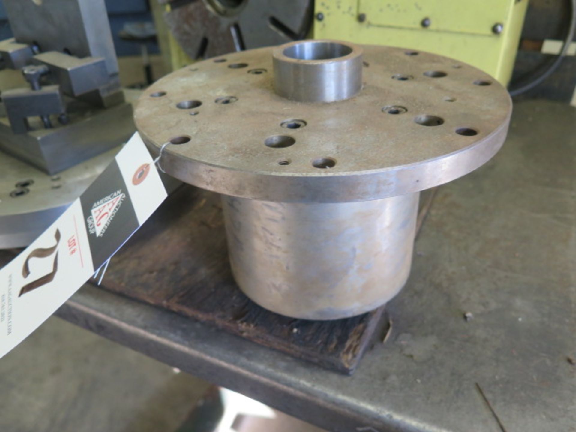 8” 4-Jaw Chuck and Misc Fixtures (FOR NIKKEN 4th AXIS) - Image 3 of 4