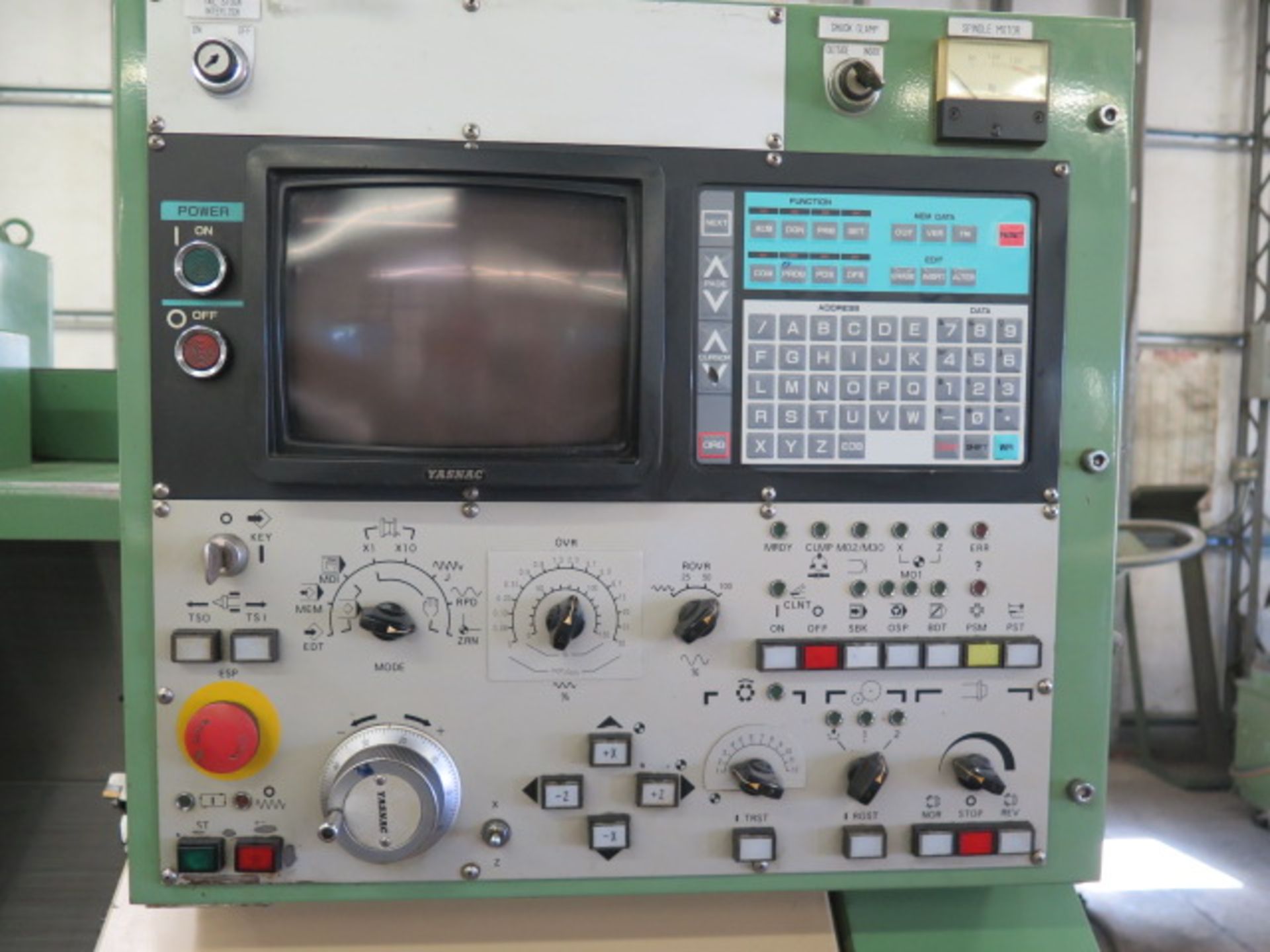 Mori Seiki AL-2ATM CNC Turning Center s/n 1584 w/ Yasnac Controls, Tool Presetter, SOLD AS IS - Image 6 of 27