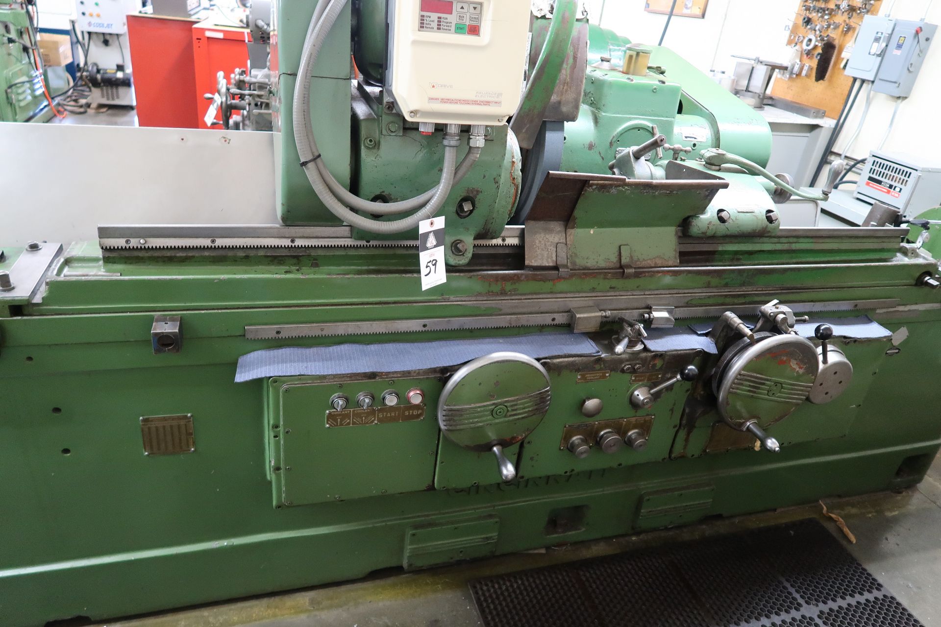 Cincinnati 10” x 48” Automatic Cylindrical Grinder s/n 3P25A-4 w/ Motorized Work Head, SOLD AS IS - Image 3 of 16