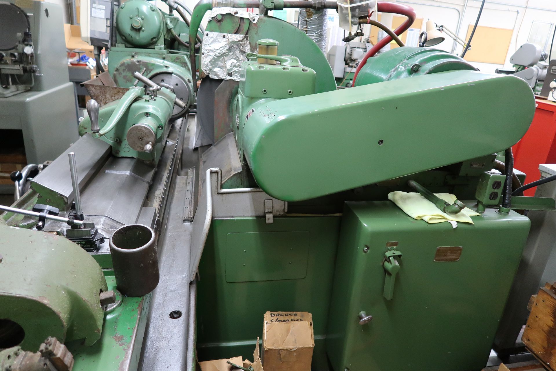 Cincinnati 10” x 48” Automatic Cylindrical Grinder s/n 3P25A-4 w/ Motorized Work Head, SOLD AS IS - Image 13 of 16