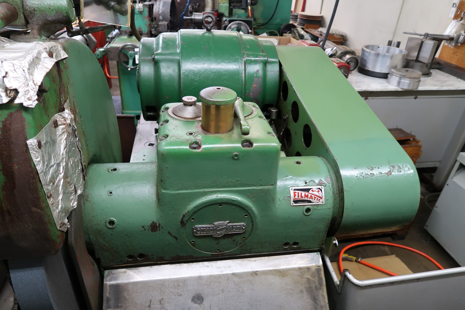 Cincinnati 10” x 48” Automatic Cylindrical Grinder s/n 3P25A-4 w/ Motorized Work Head, SOLD AS IS - Image 10 of 16