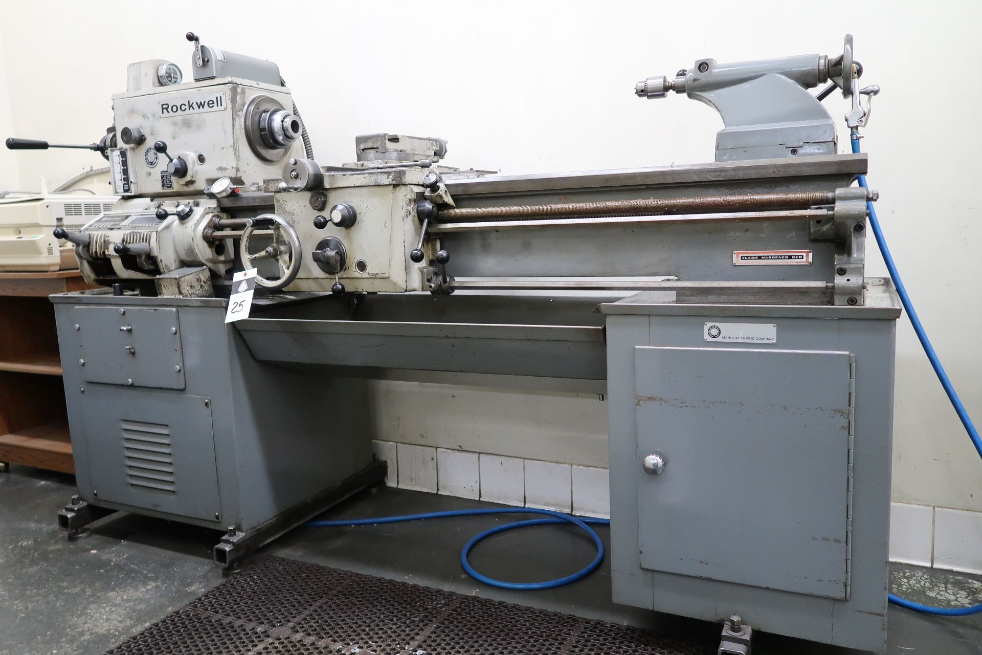 Rockwell “Delta 14” 14” x 45” Lathe s/n 1403561 w 40-1600 Adjustable RPM, (SOLD AS IS)