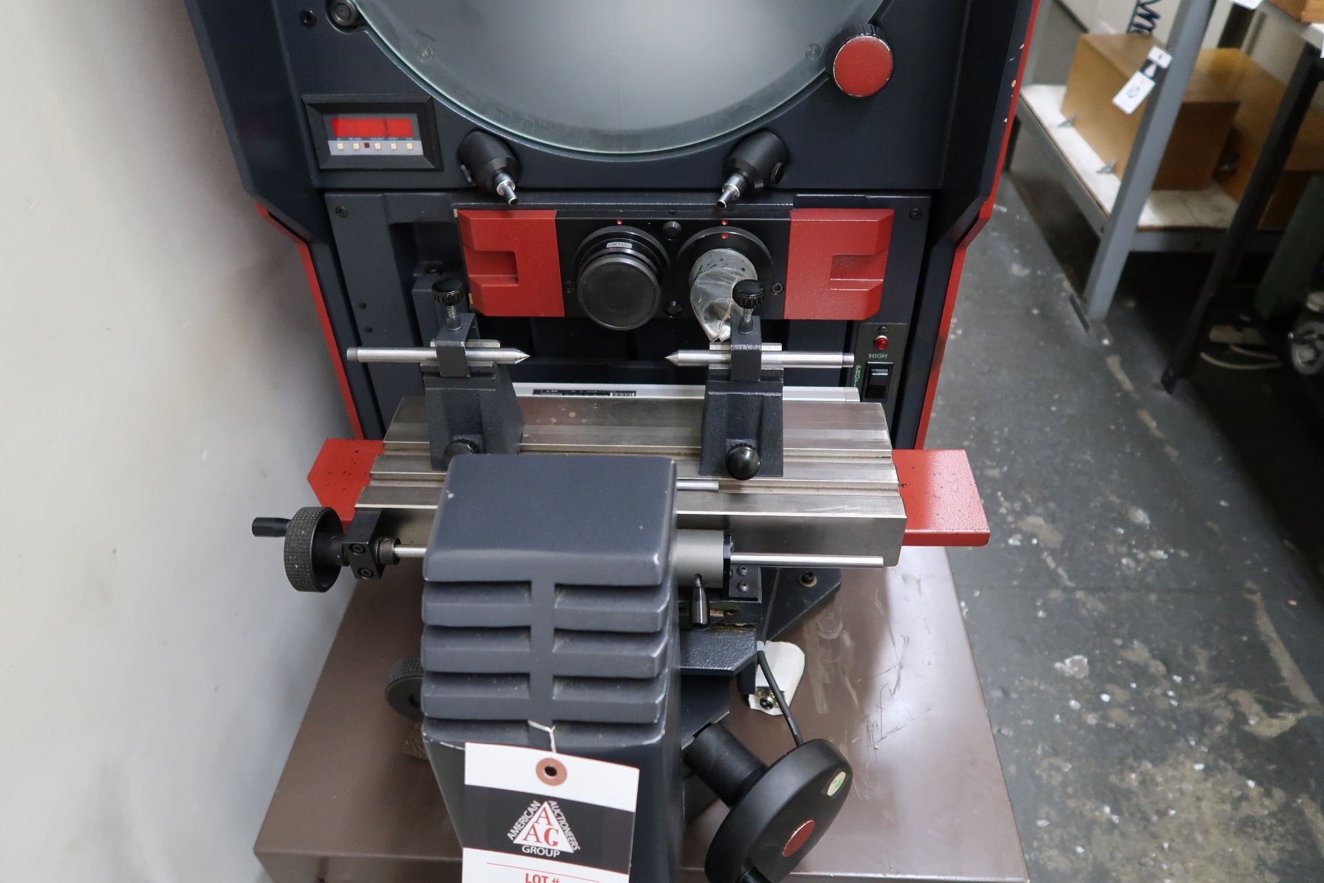 Starrett Sigma HB400 16" Bench Model Optical Comparator s/n 3427 w/ Quadra-Chek 2000 Programmable - Image 5 of 9