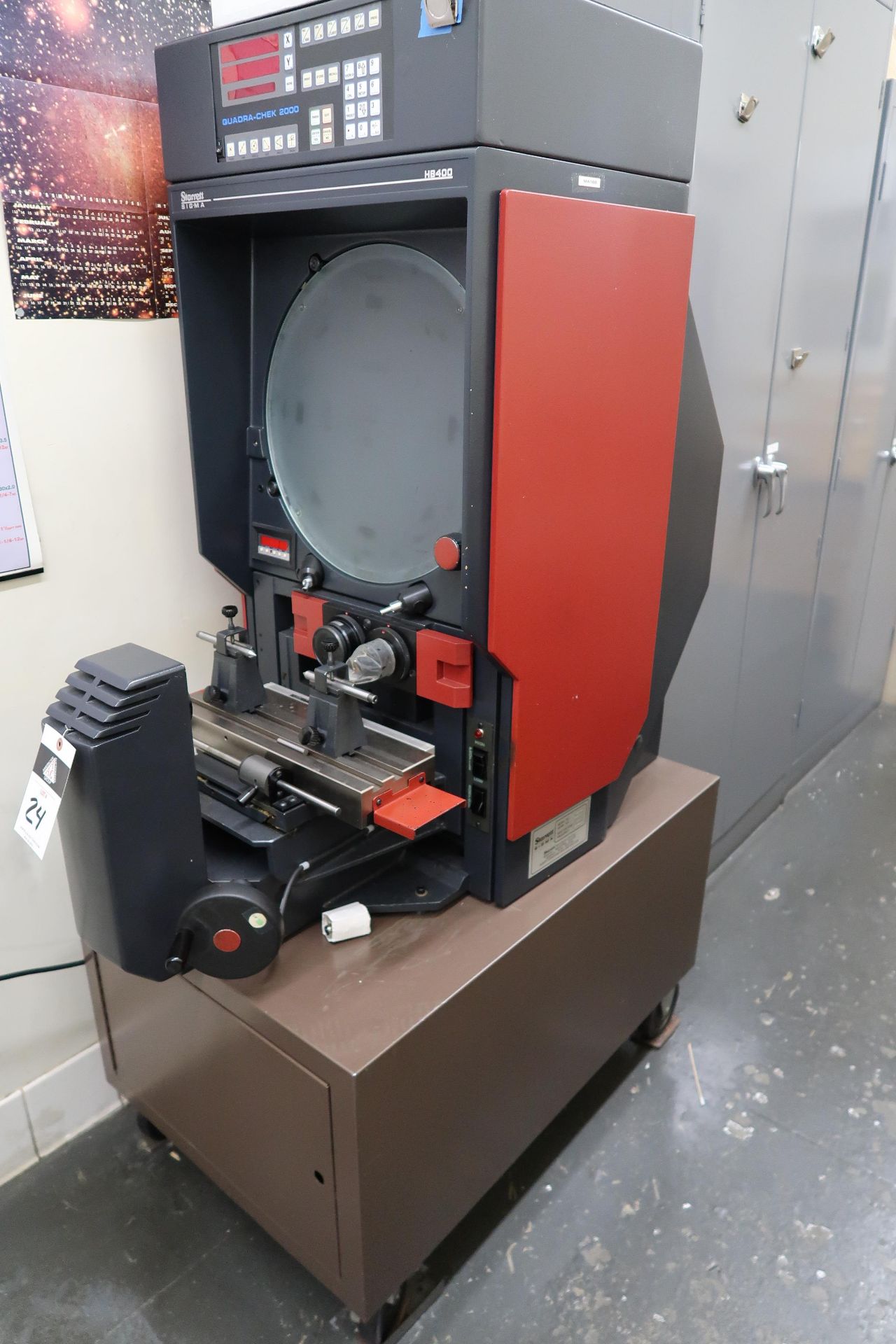 Starrett Sigma HB400 16" Bench Model Optical Comparator s/n 3427 w/ Quadra-Chek 2000 Programmable - Image 2 of 9