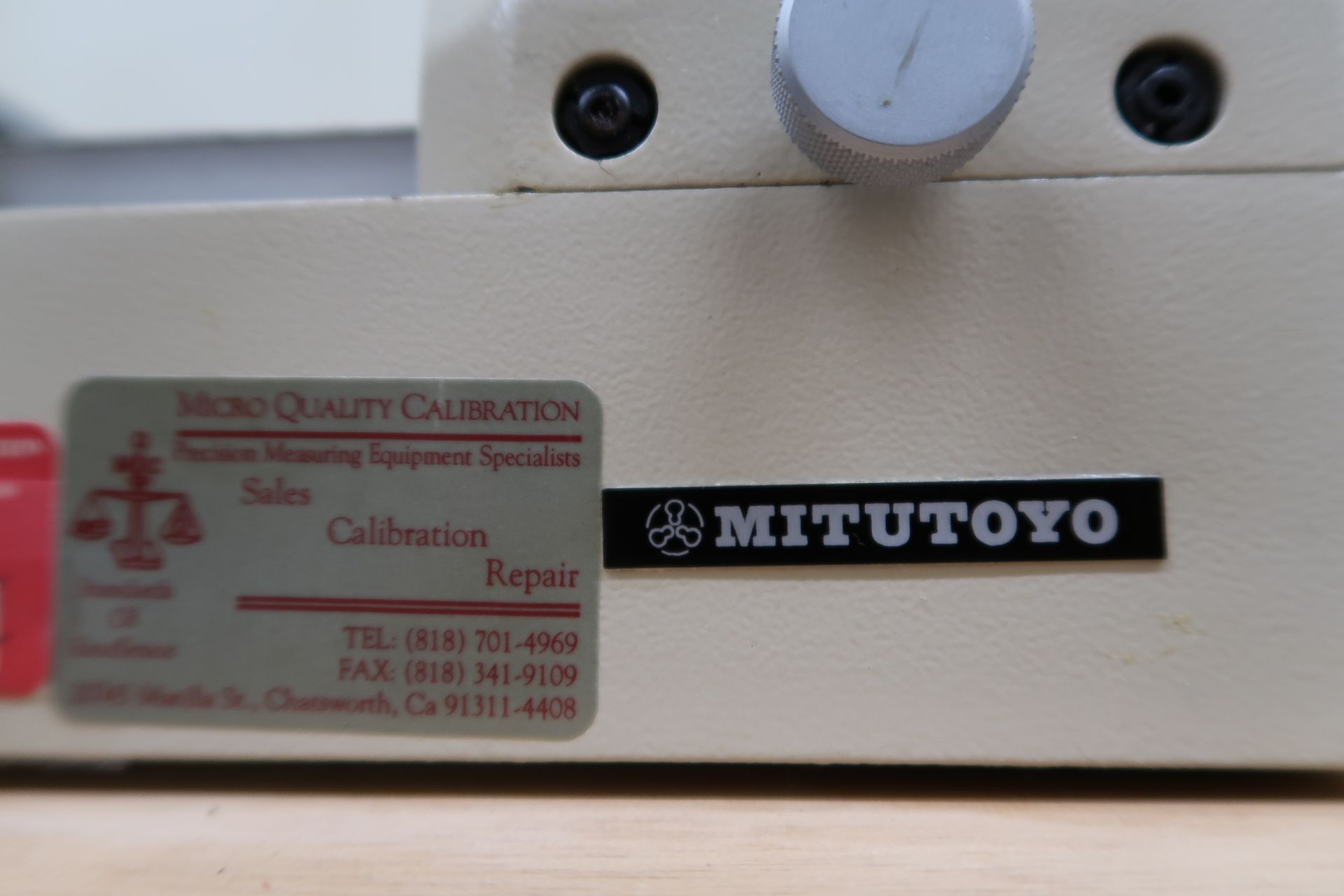 Mitutoyo mdl. 162-102 Super Bench Micrometer w/ Mitutoyo mdl. 519-605-1 Digital Display - Image 5 of 9