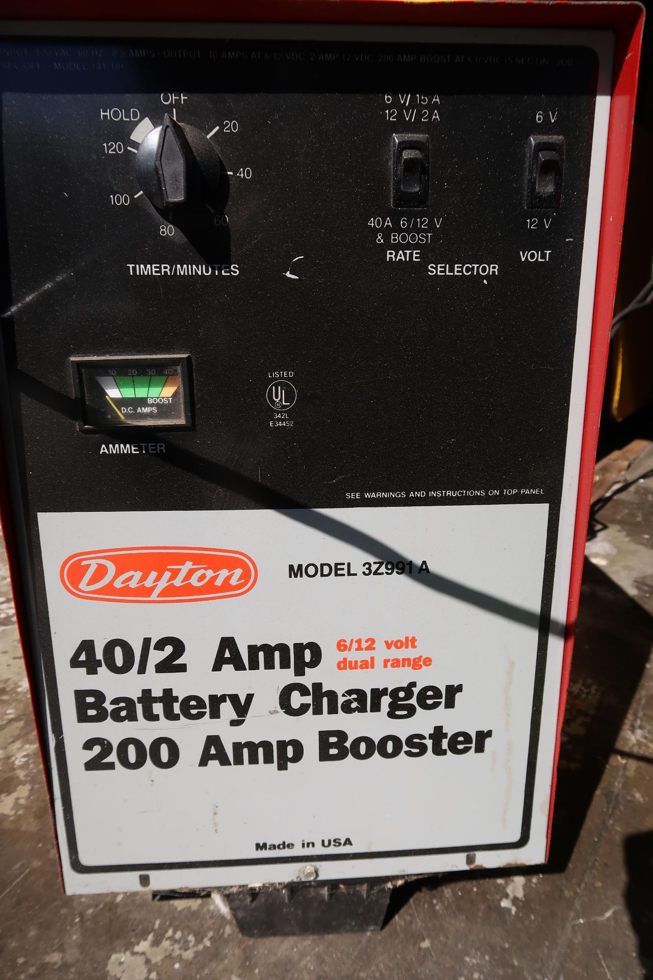 Dayton Battery Charger - Image 2 of 2