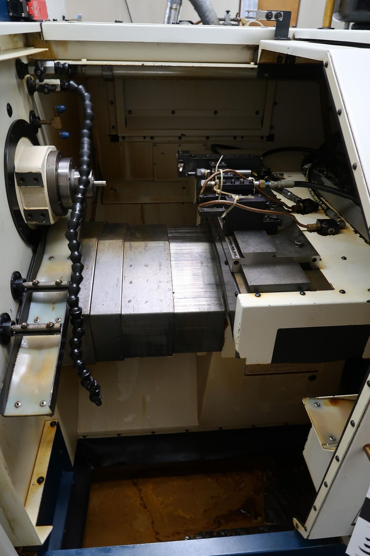 2003 Hardinge mdl. MG Conquest GT27 SP CNC Cross Slide Gang Tool lathe s/n MG-102 SOLD AS IS - Image 5 of 21