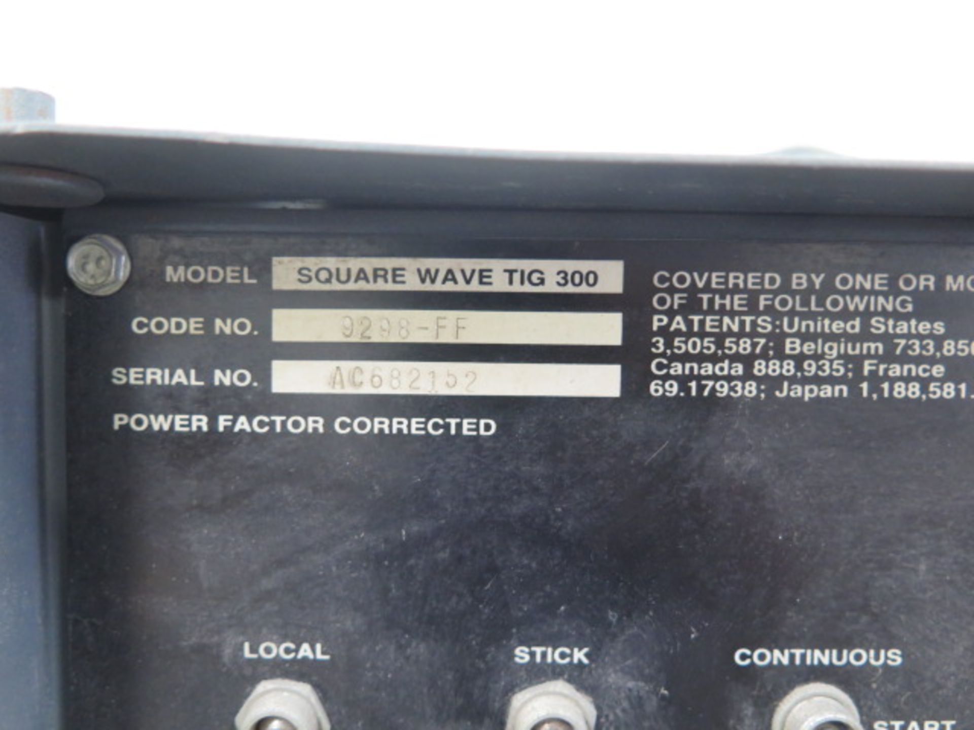 Lincoln Square Wave TIG-300 Square Wave AC/DC TIG and Stick Welding Power Source SOLD AS IS - Image 7 of 7