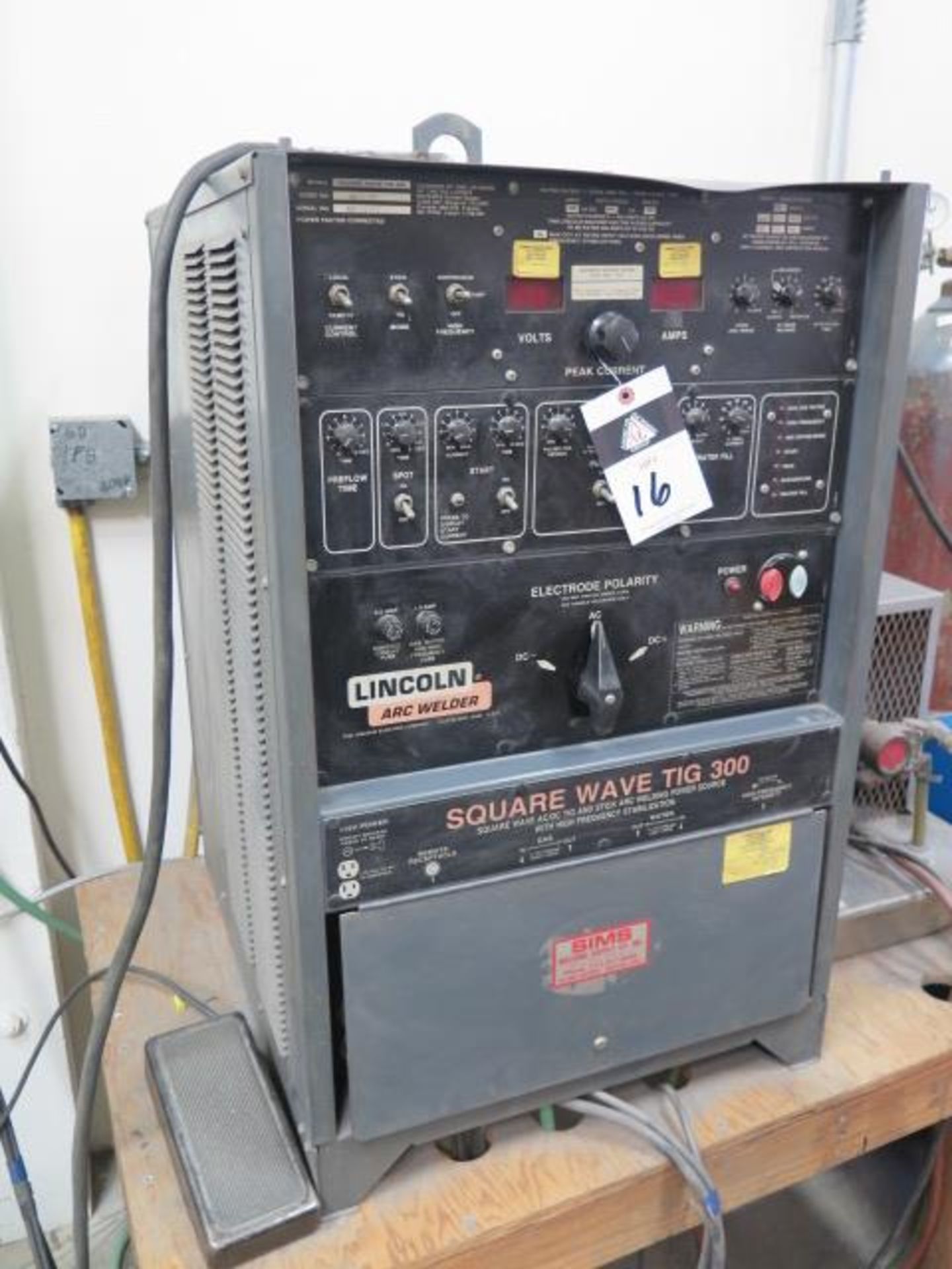 Lincoln Square Wave TIG-300 Square Wave AC/DC TIG and Stick Welding Power Source SOLD AS IS - Image 2 of 7