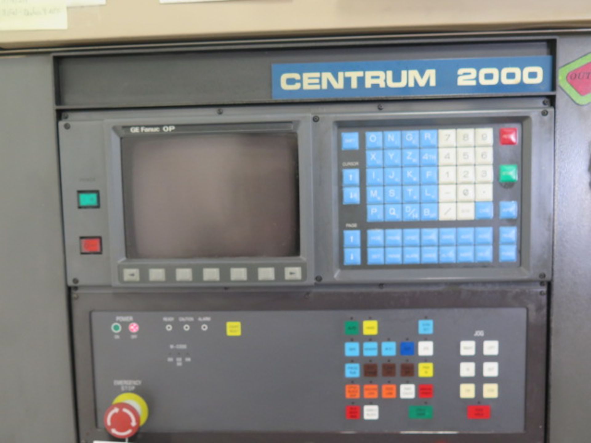 Murata / Wiedemann Centrum 2000/Q 22-Ton 22-Station CNC Turret Punch s/n 339 w Fanuc 0P, SOLD AS IS - Image 10 of 13