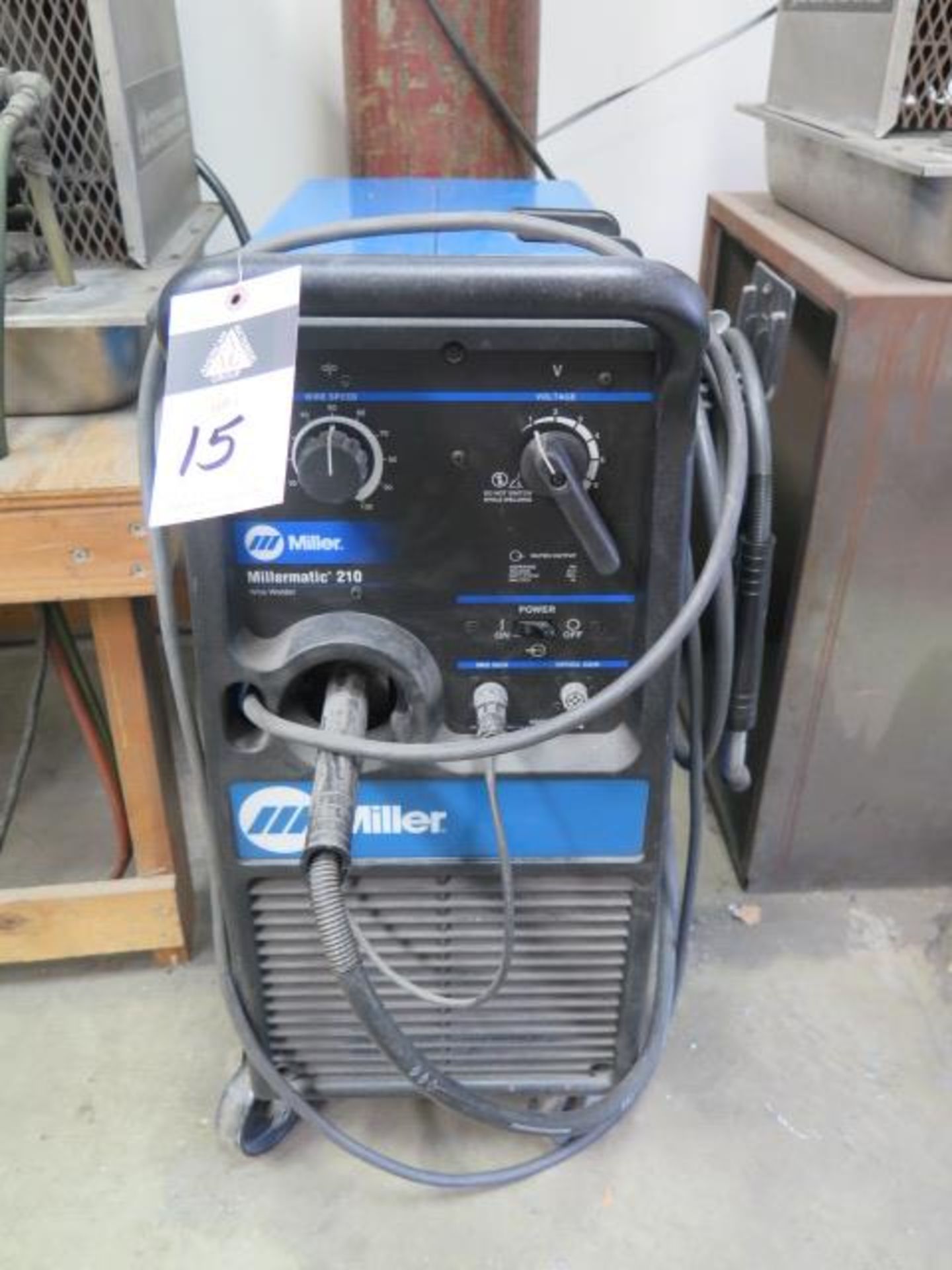 Miller Millermatic 200 Wire Welder s/n LF085483, SOLD AS IS AND NO WARRANTY