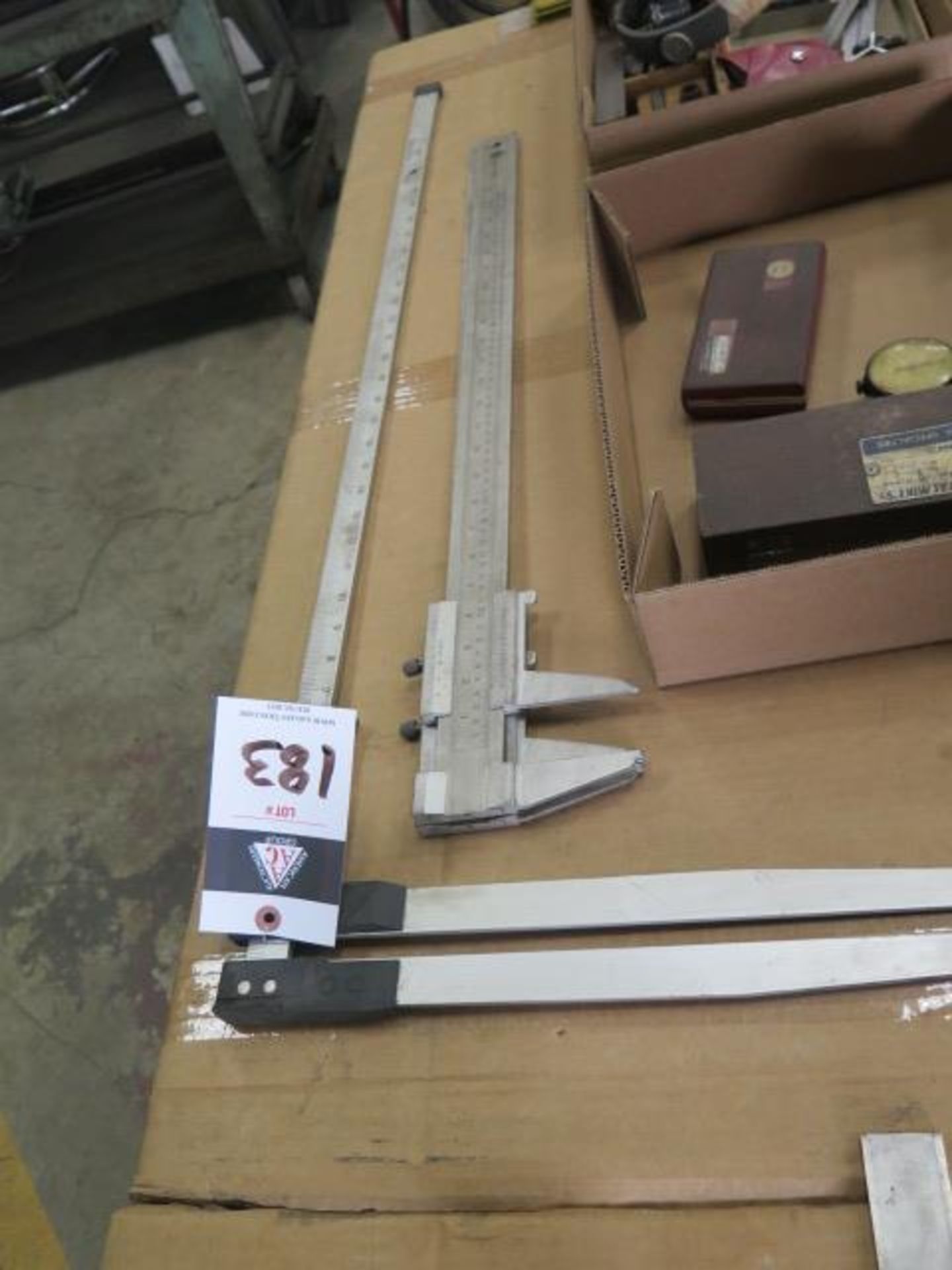 30" and 24" Aluminum Calipers (SOLD AS-IS - NO WARRANTY)