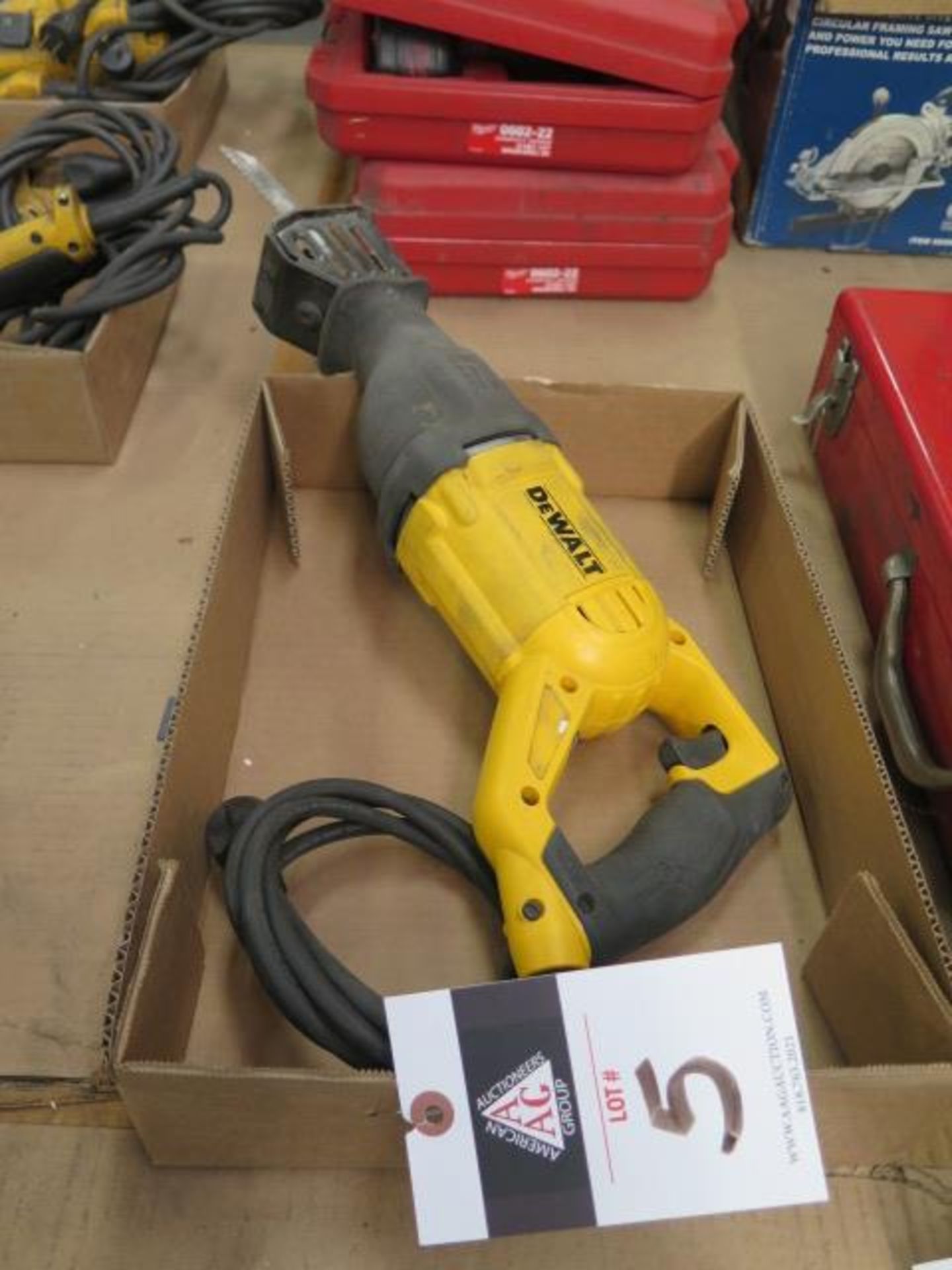 DeWalt Saw-Zall (SOLD AS-IS - NO WARRANTY)