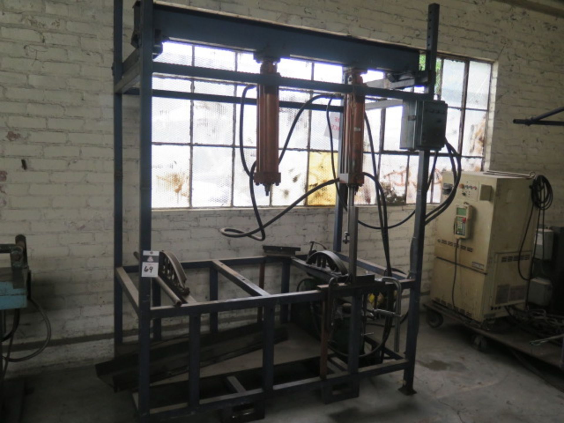 Custom Pneumatic Bending Press (SOLD AS-IS - NO WARRANTY)