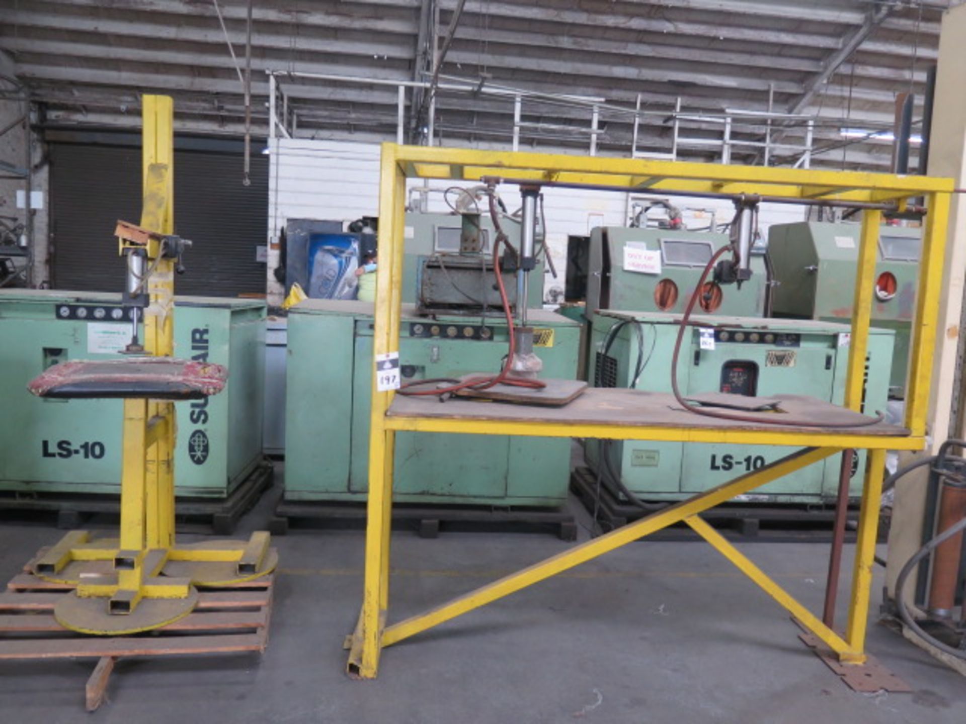 Custom Pneumatic Presses (2) (SOLD AS-IS - NO WARRANTY)