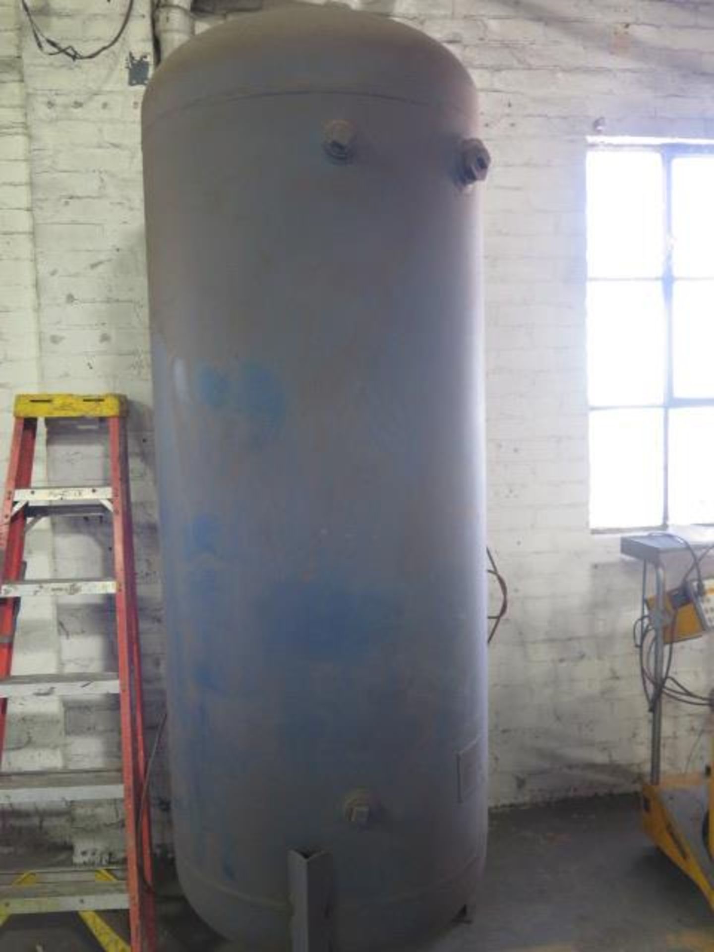 400 Gallon Vertical Air Storage Tank (SOLD AS-IS - NO WARRANTY) - Image 2 of 3