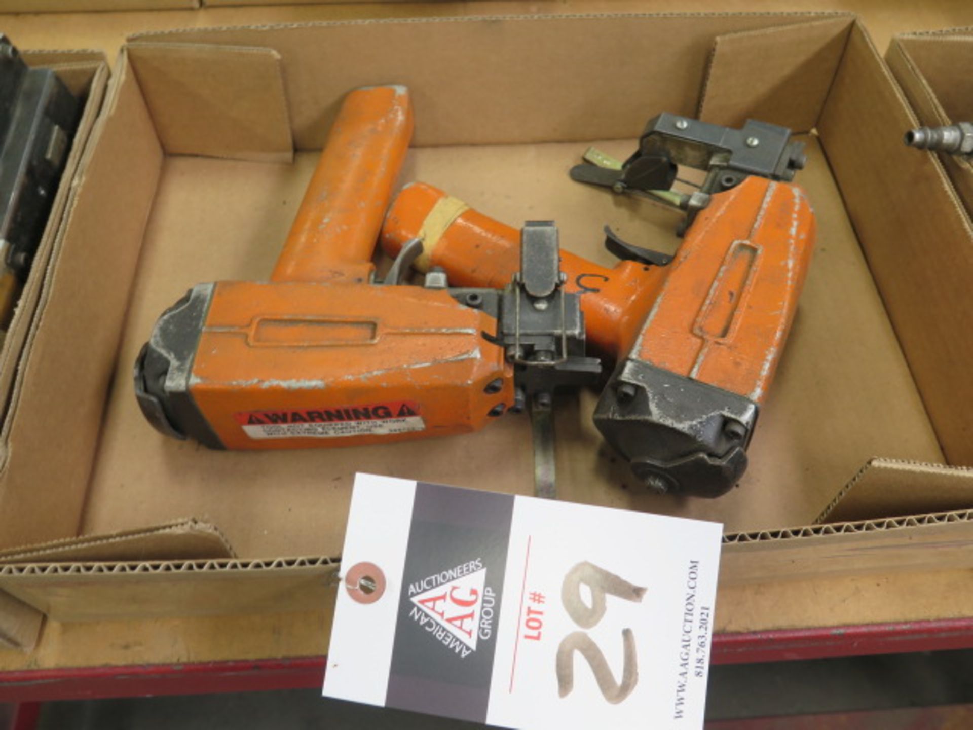 Pneumatic Staplers (2) (SOLD AS-IS - NO WARRANTY)