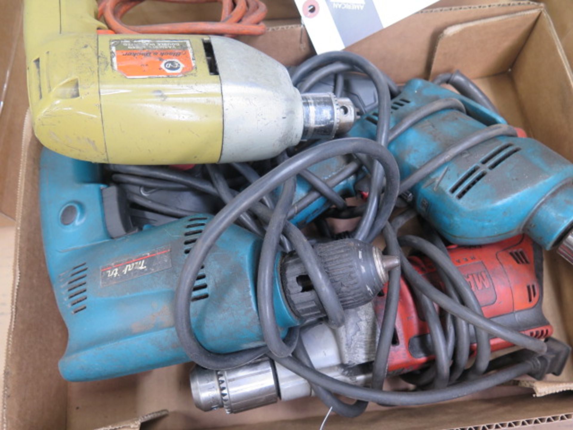 Misc Electric Drills (5) (SOLD AS-IS - NO WARRANTY) - Image 2 of 2