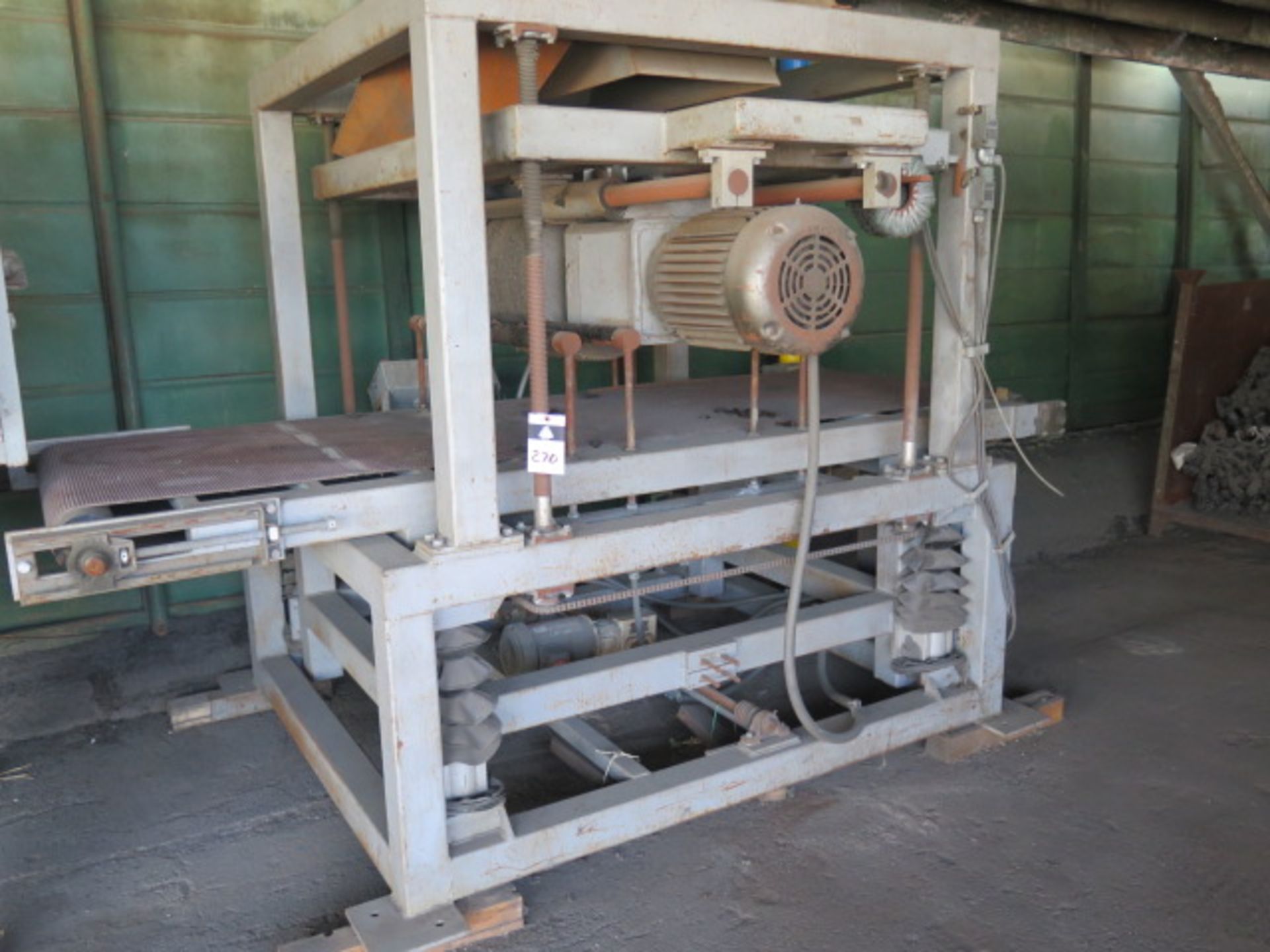 36" Brush Finishing Machine w/ Controls, 36" Belt Feed (SOLD AS-IS - NO WARRANTY)