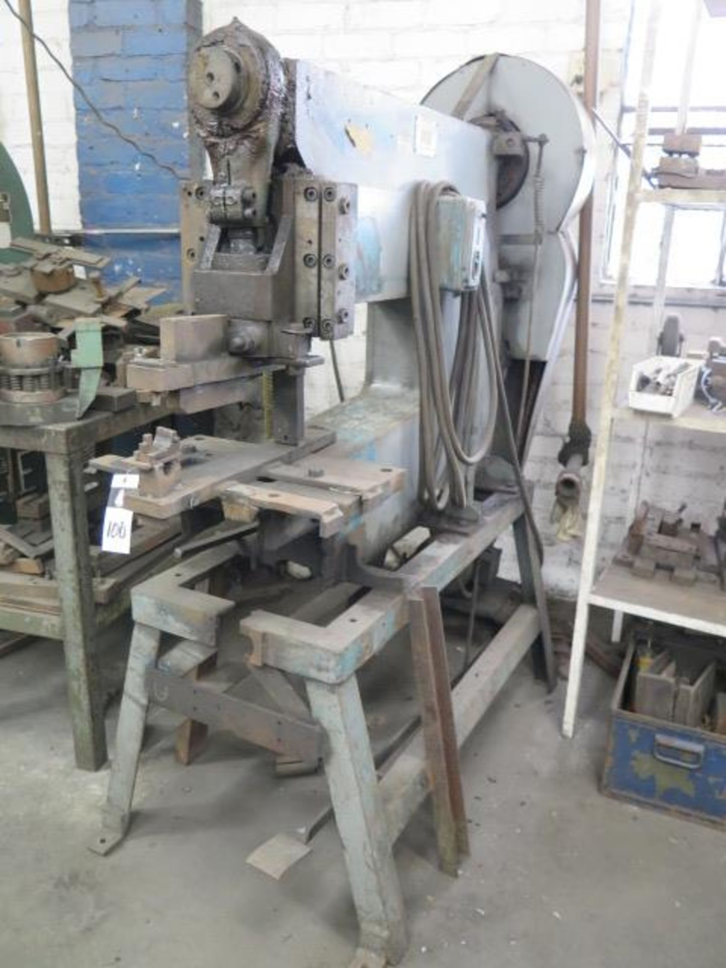 Whitney-Jensen mdl. 231 Punch Press s/n 367-7-62 (FOR PARTS ONLY) (SOLD AS-IS - NO WARRANTY