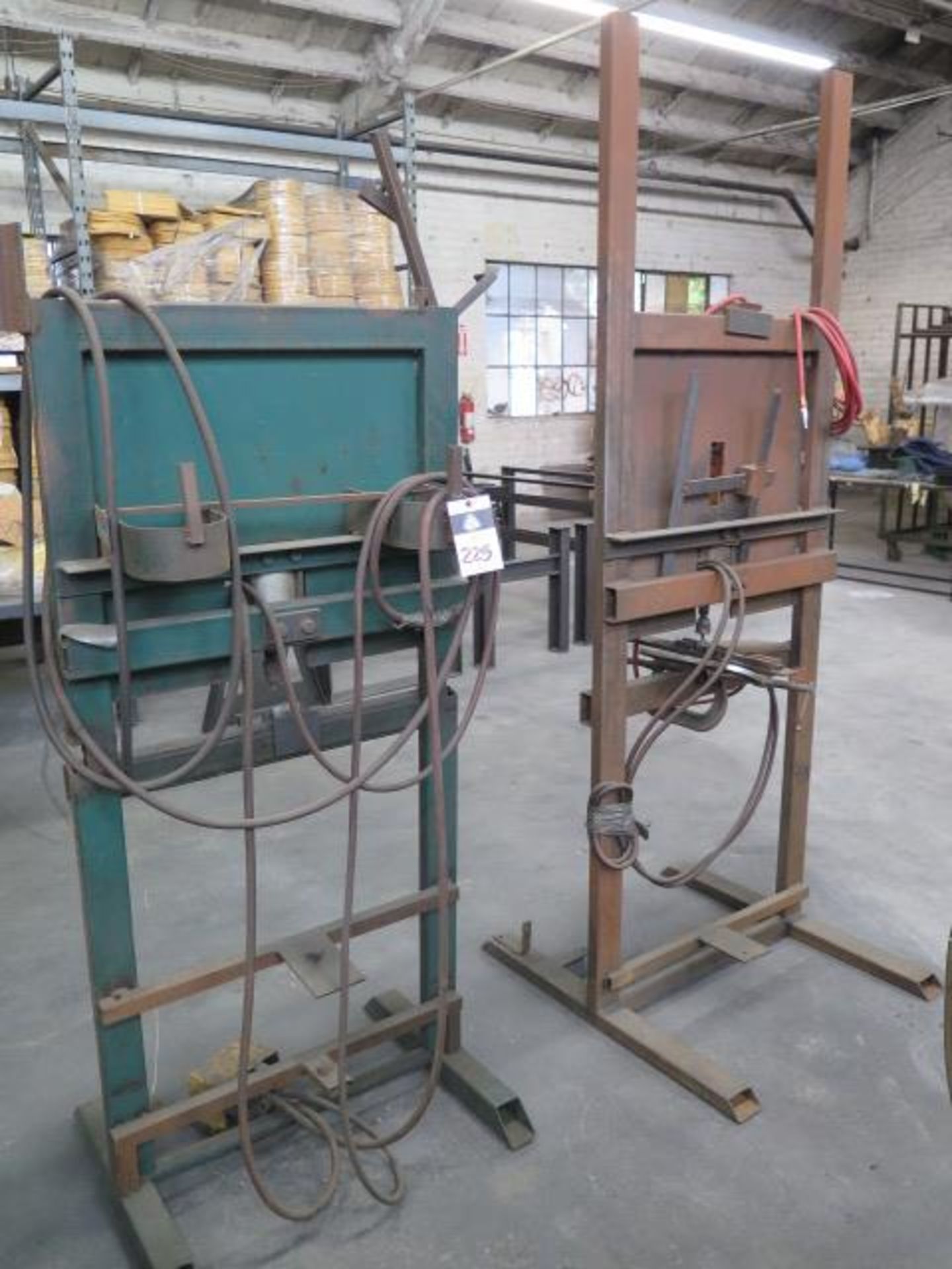 Custom Pneumatic H-Frame Presses (2) (SOLD AS-IS - NO WARRANTY)