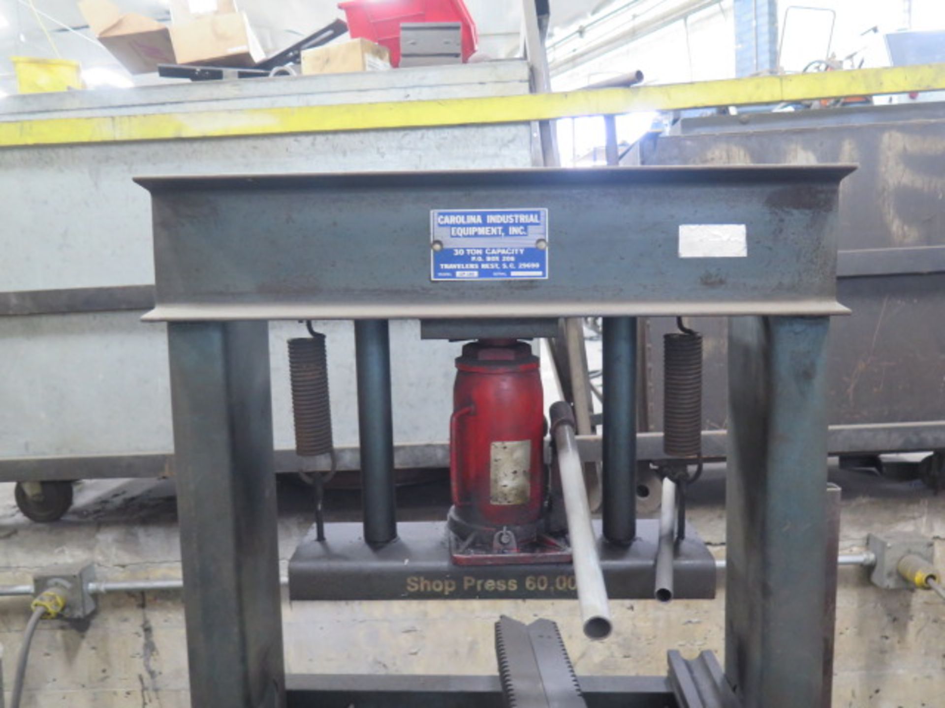 Carolina CP100 30 Ton Hydraulic H-Frame Press (SOLD AS-IS - NO WARRANTY) - Image 2 of 5