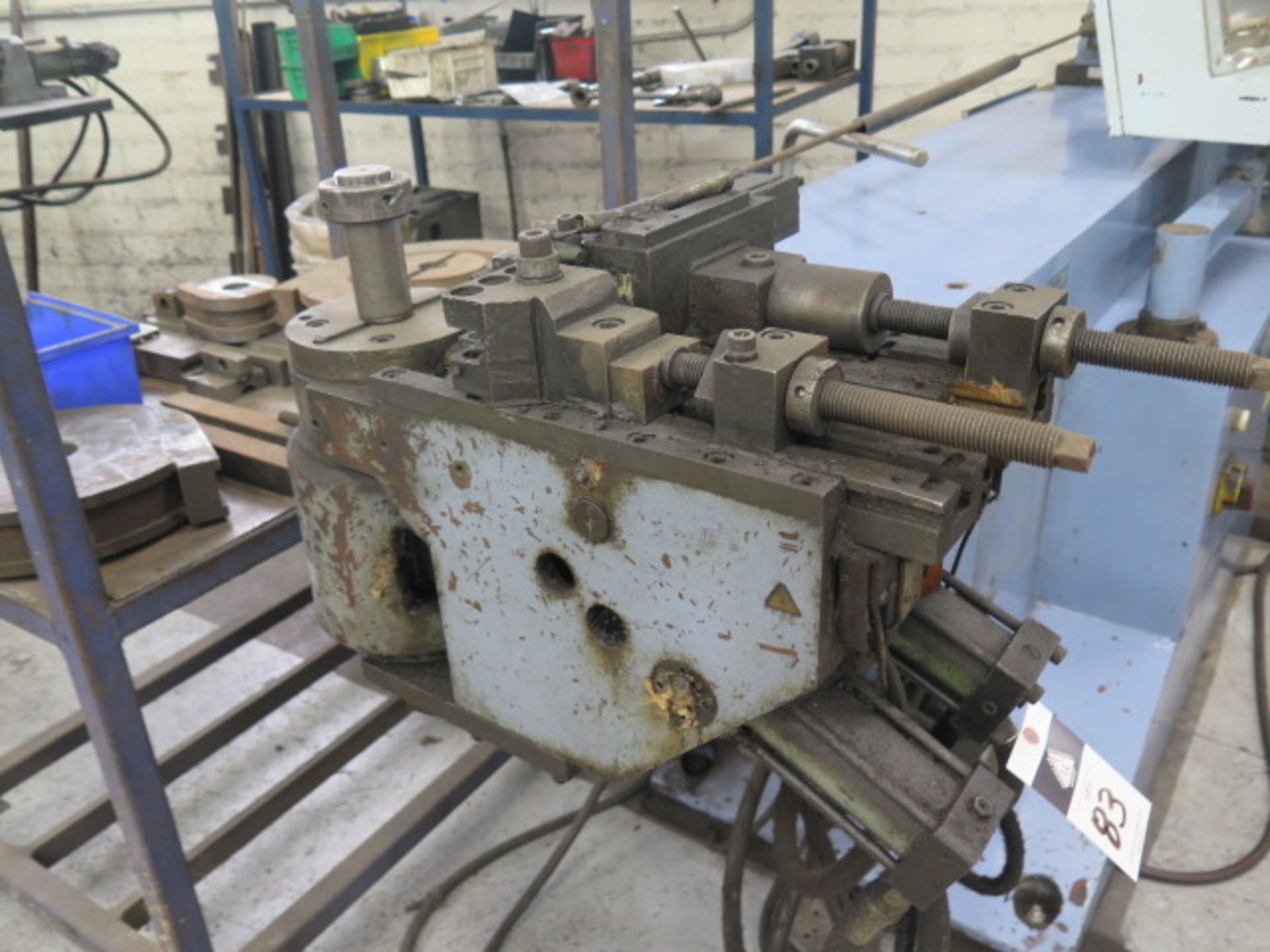 Soco SB38NC 38mm Hydraulic Tube Bender w/ PLC Controls, Up to 9 Programmable Bends (SOLD AS-IS - - Image 3 of 11