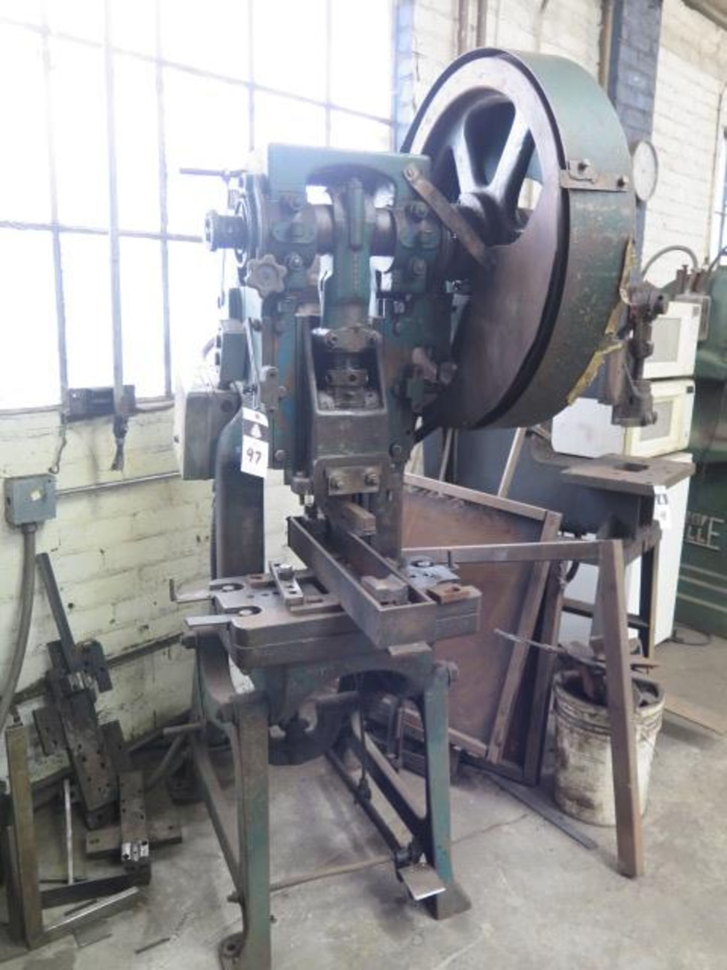 Perkins mdl.351B 20-Ton OBI Stamping Press (FOR PARTS ONLY) (SOLD AS-IS - NO WARRANTY)