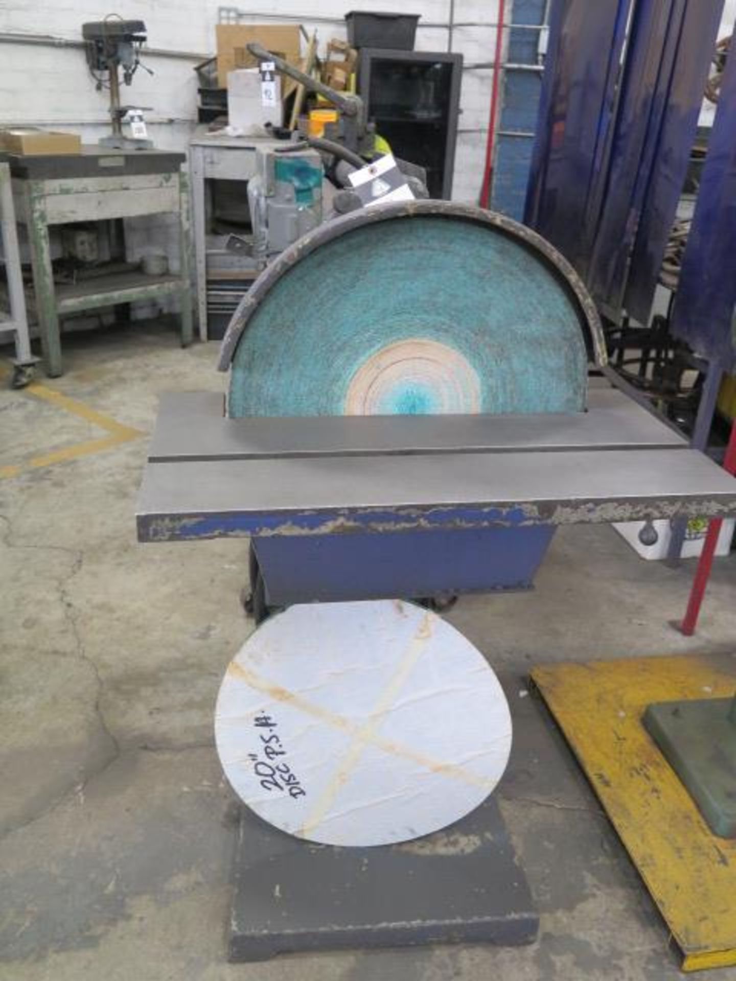 19” Pedestal Disc Sander (SOLD AS-IS - NO WARRANTY)