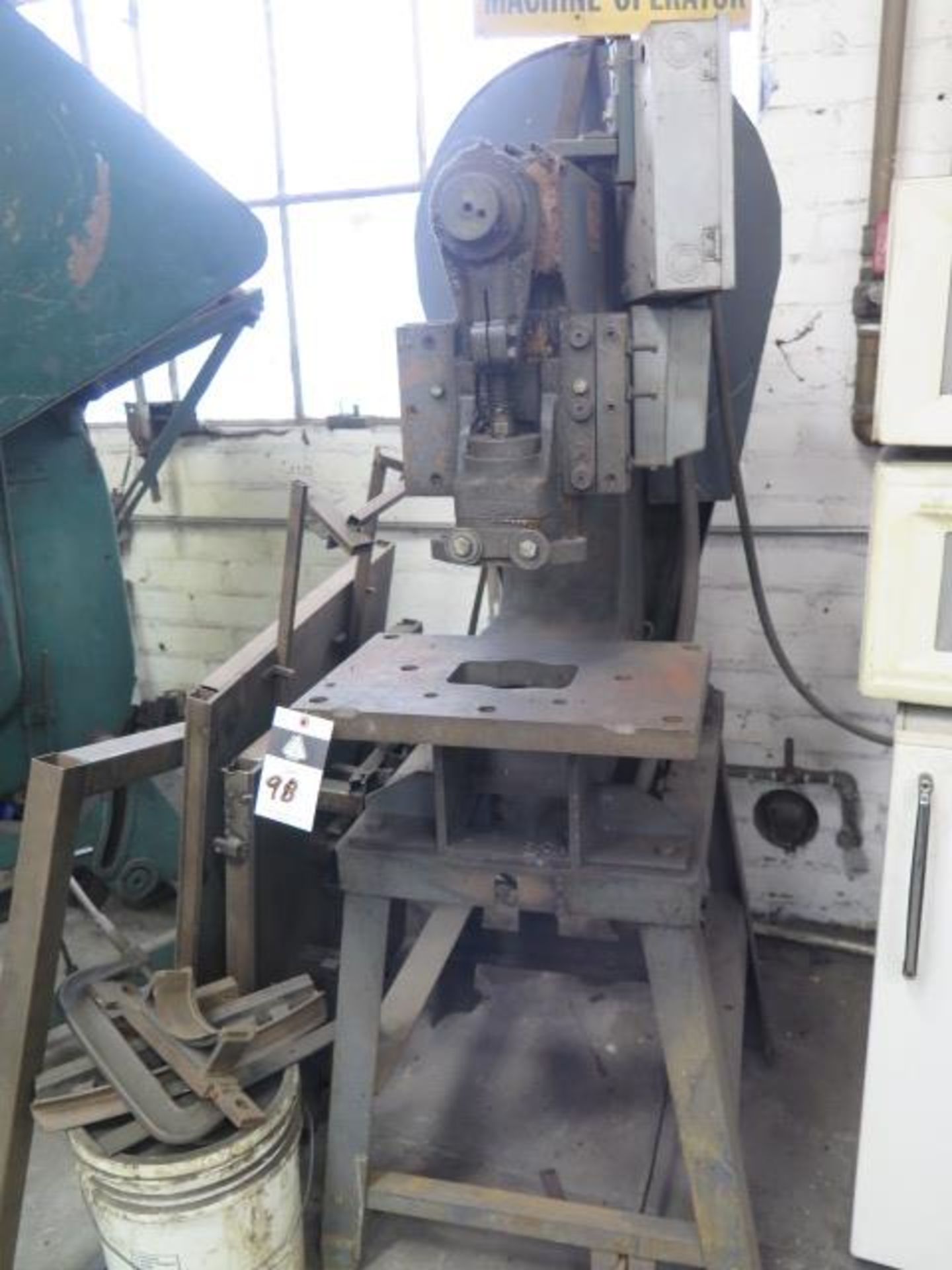 Whitney-Jensen mdl. 129 C-Frame Press s/n 1100-8-68 (FOR PARTS ONLY) SOLD AS IS NO WARRANTY