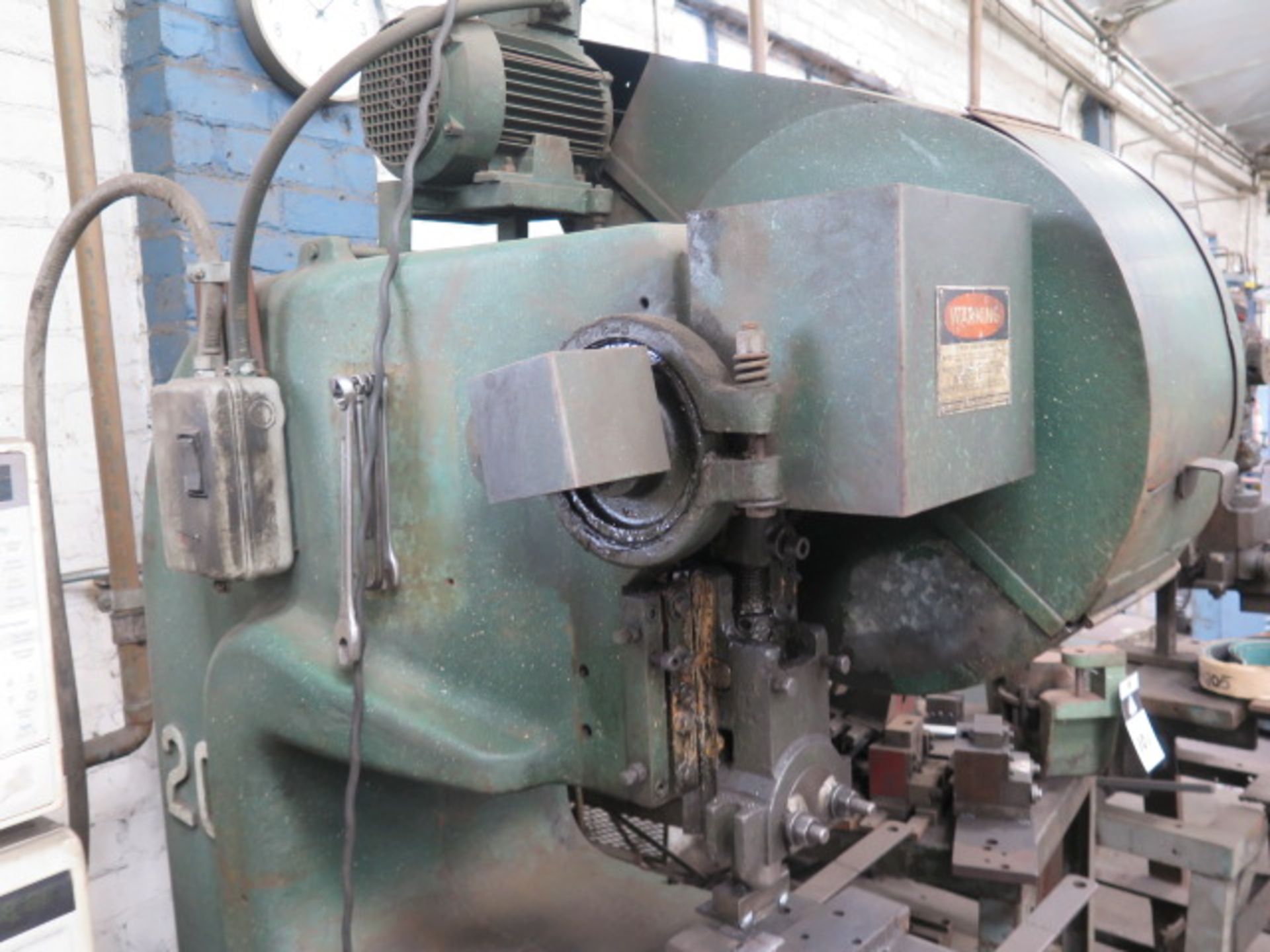 Rousselle 2G 15 Ton Straight Side Press s/n 20560 w/ 170 Strokes/Min, SOLD AS IS AND PARTS ONLY - Image 4 of 8