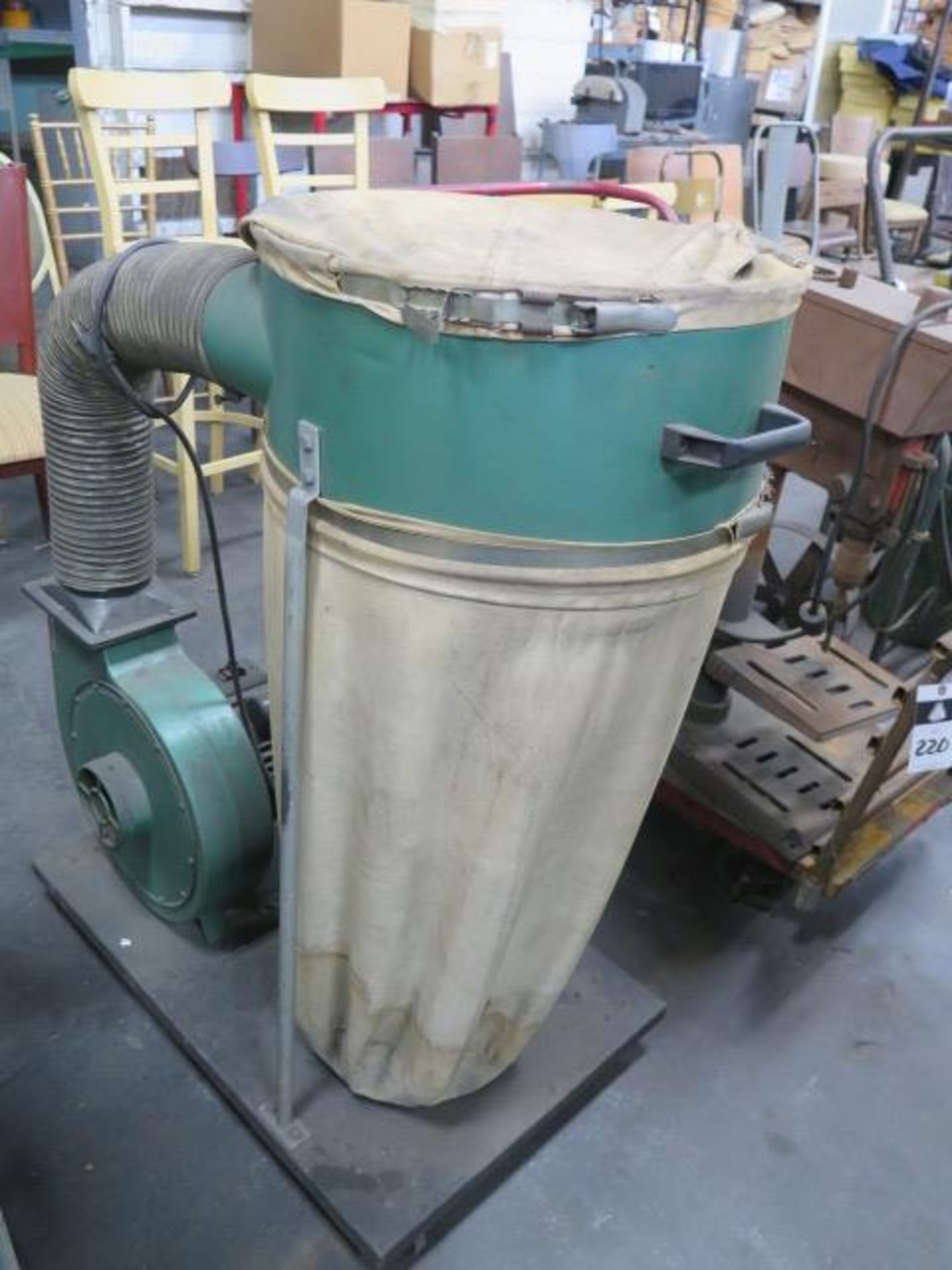 Central Machinery 2Hp Dust Collectors (2) (SOLD AS-IS - NO WARRANTY) - Image 2 of 4