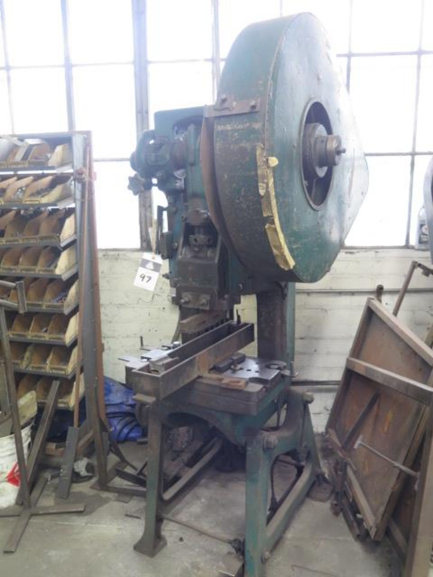 Perkins mdl.351B 20-Ton OBI Stamping Press (FOR PARTS ONLY) (SOLD AS-IS - NO WARRANTY) - Image 2 of 5