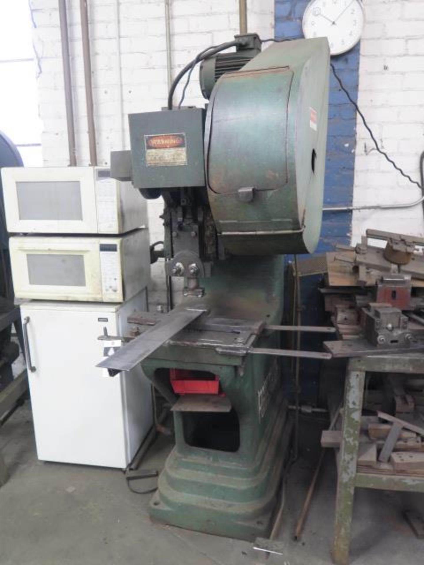 Rousselle 2G 15 Ton Straight Side Press s/n 20560 w/ 170 Strokes/Min, SOLD AS IS AND PARTS ONLY - Image 2 of 8