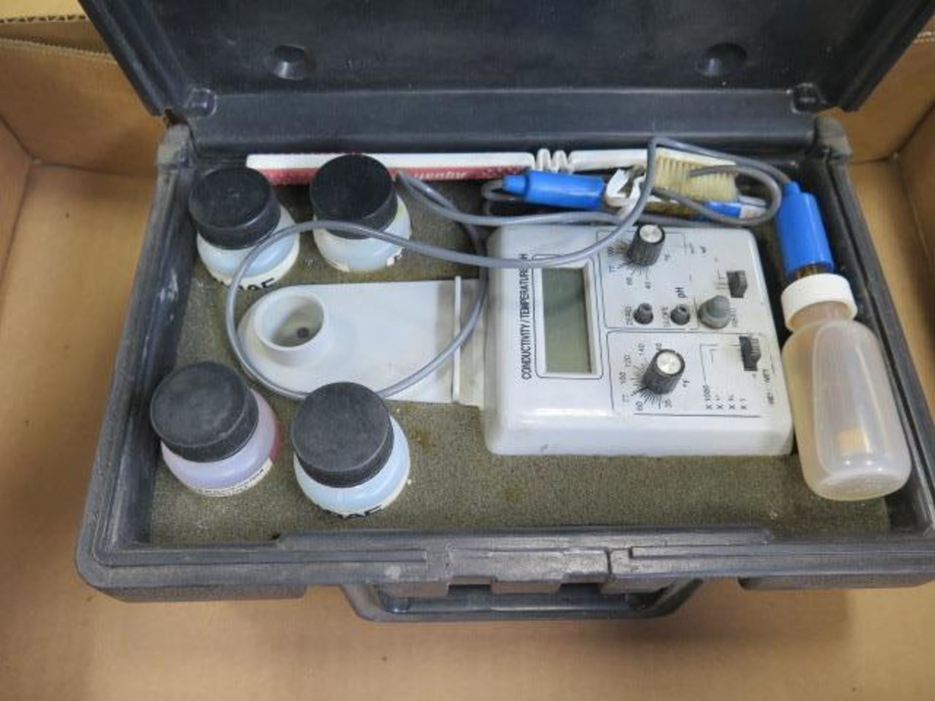 Elektro Physik "Mikro Test" Coating Thknes Gage & HyDAC Conductivity pH Meter (AS-IS - NO WARRANTY) - Image 8 of 8