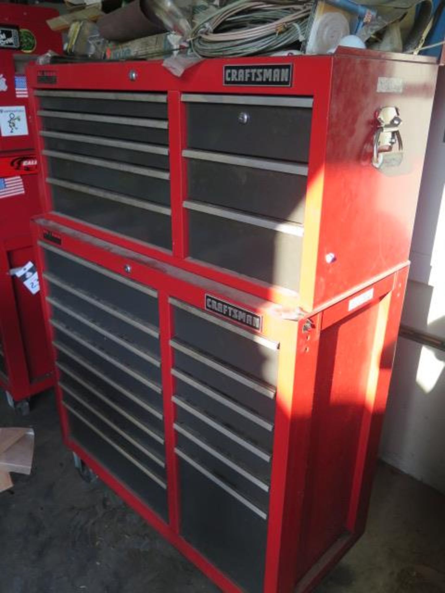 Craftsman Roll-A-Way Tool Box w/ Tools (SOLD AS-IS – NO WARRANTY) - Image 2 of 17