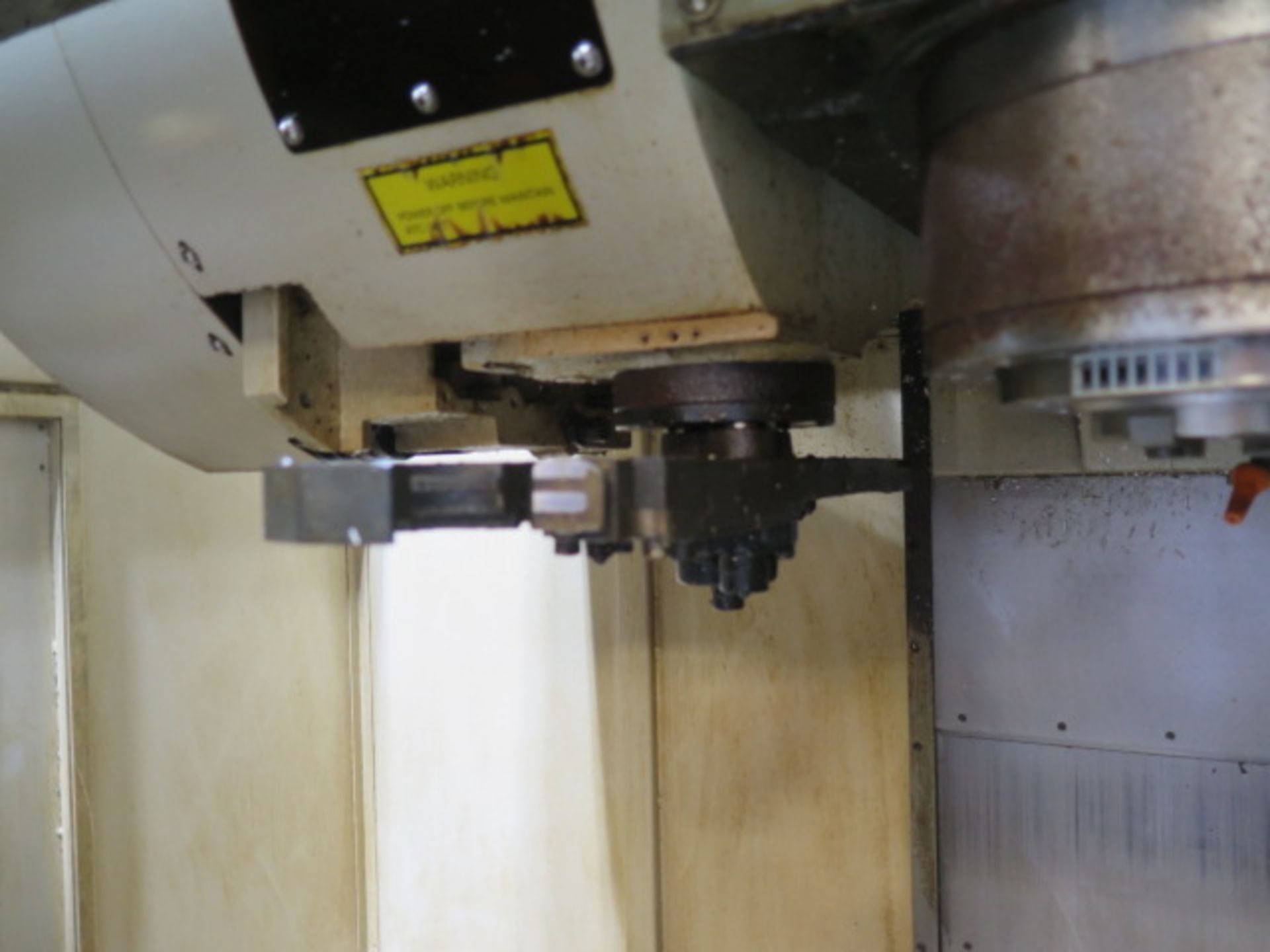 2011 Litz Hitech CV-800 4-Axis CNC Vertical Machining Center s/n 3A1121091 w/ Fanuc Series 18i-MB - Image 11 of 20