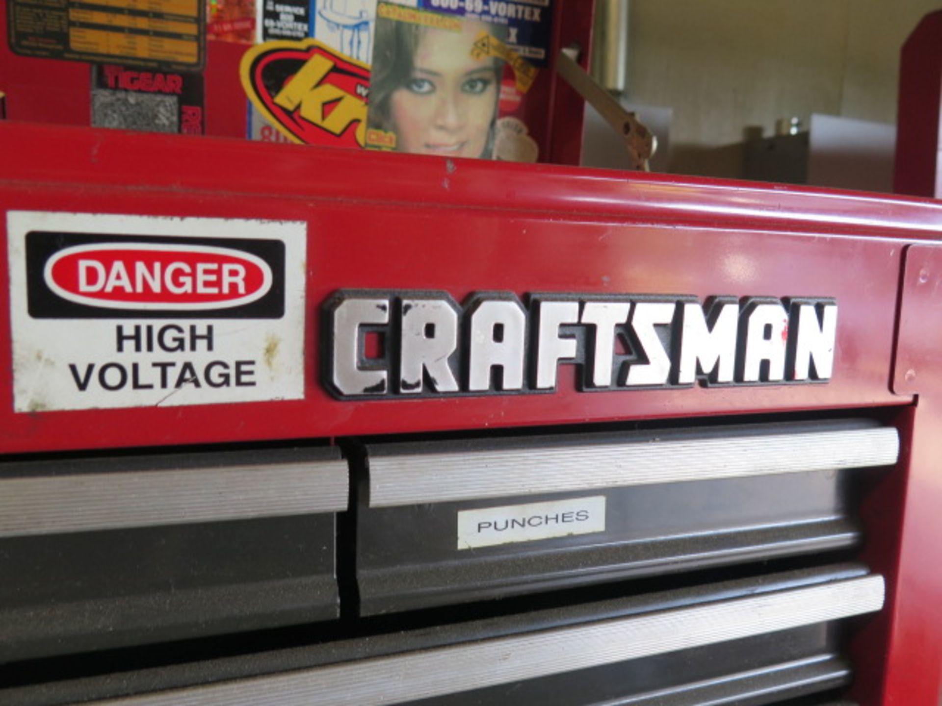 Craftsman Roll-A-Way Tool Box w/ Tools (SOLD AS-IS – NO WARRANTY) - Image 3 of 8