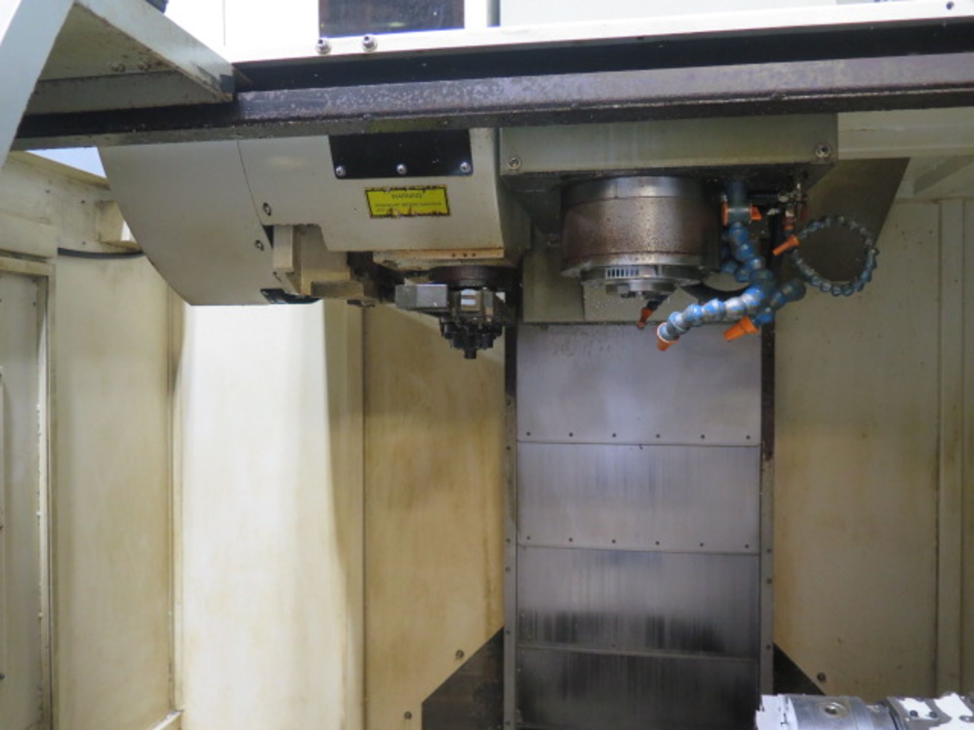 2011 Litz Hitech CV-800 4-Axis CNC Vertical Machining Center s/n 3A1121091 w/ Fanuc Series 18i-MB - Image 10 of 20