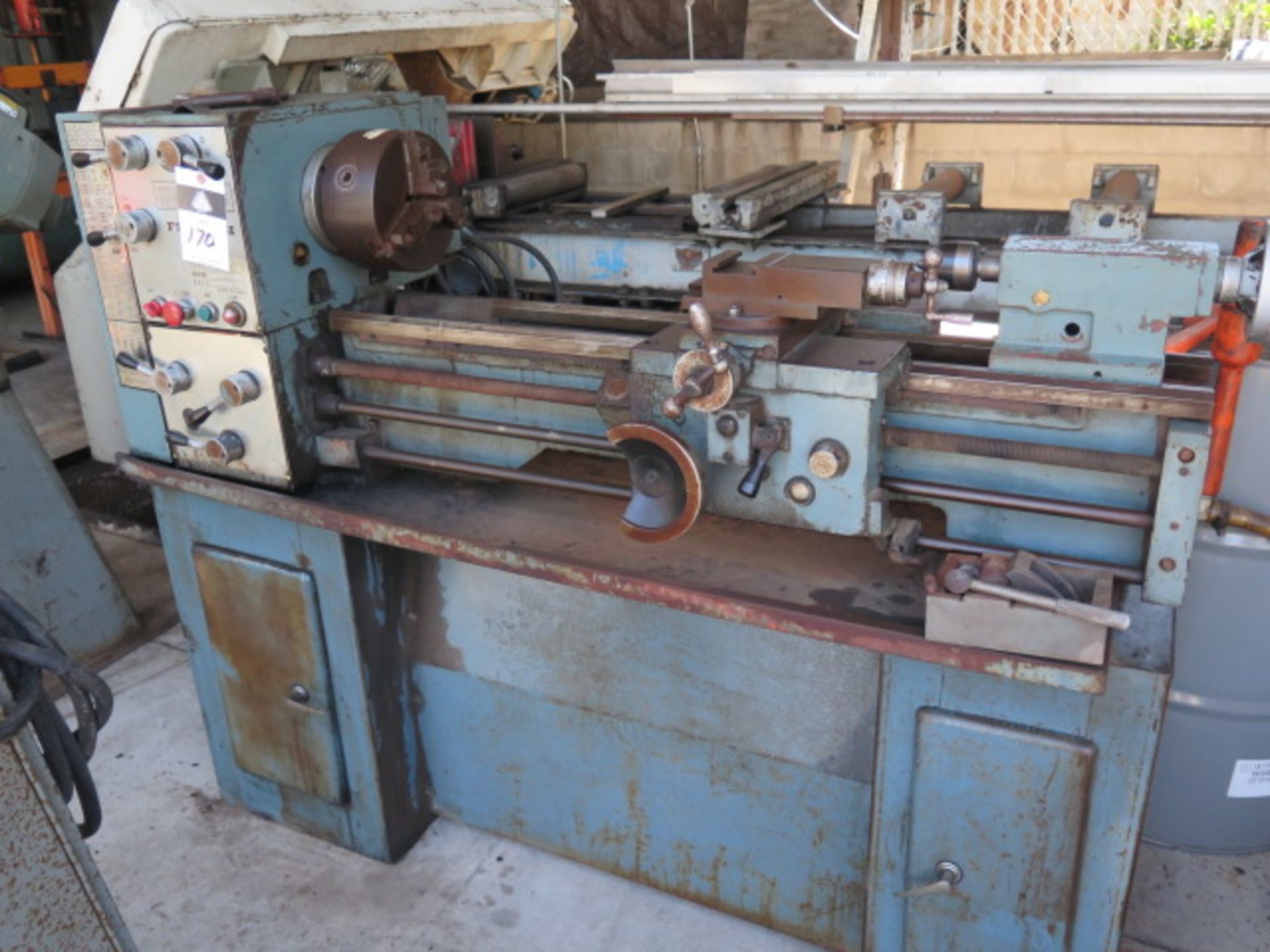 Frejoth FI-900 AE/G Lathe s/n 7334 w/ Inch/mm Threading, Tailstock (SOLD AS-IS – NO WARRANTY) - Image 2 of 12