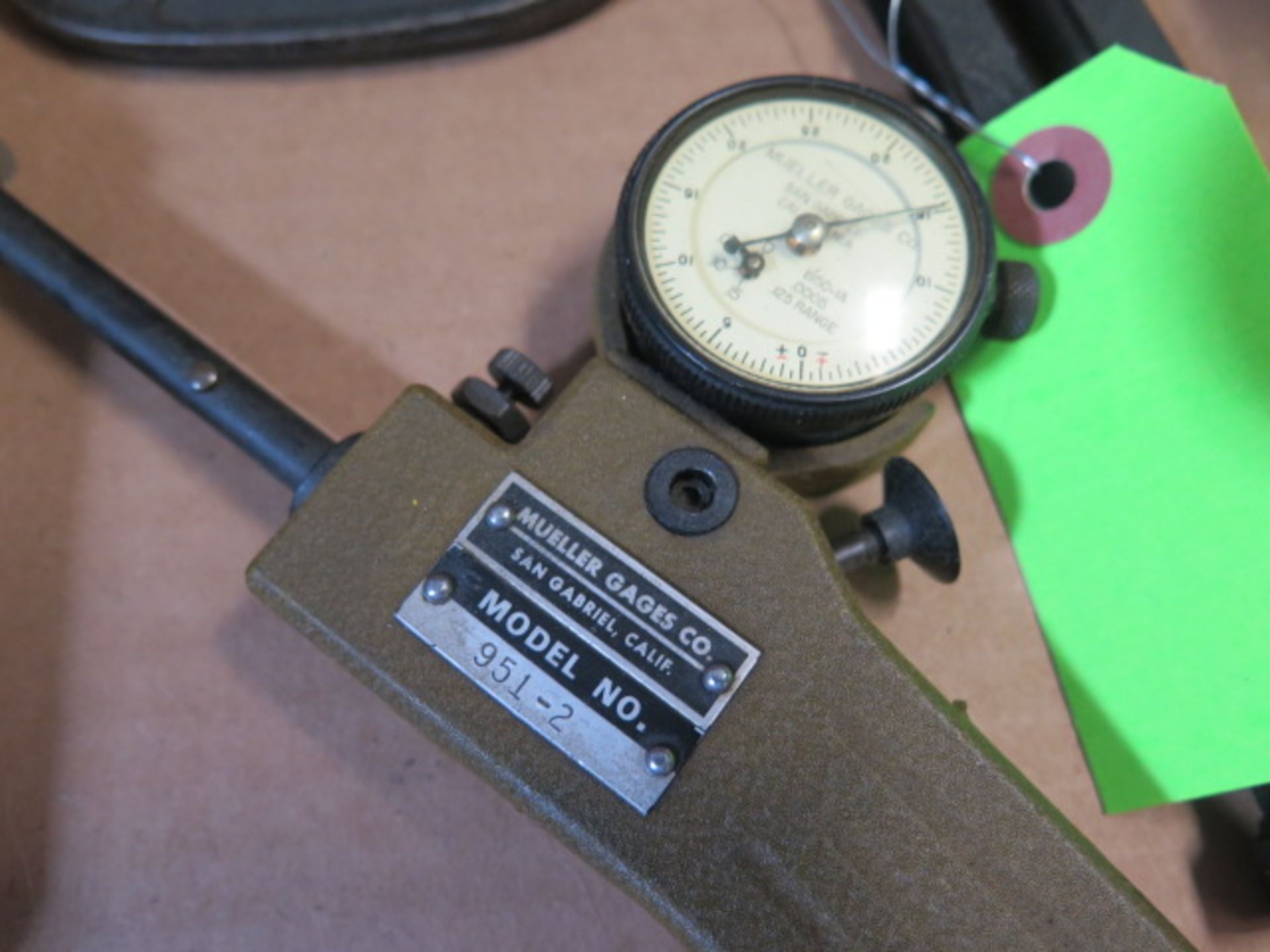 Mueller Dial Groove Gage, Craftsman OD Mic, Misc Mic Heads, Sine Bar and Gage Block Accessories ( - Image 3 of 4