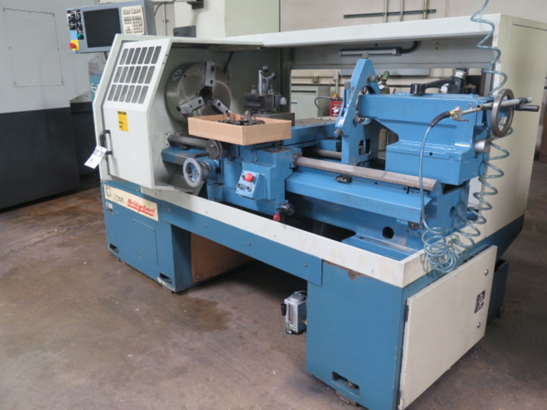 Romi Bridgeport EZ-Path II MS-20 CNC Lathe s/n OV6001709345 w/ EZ-Path CNC Controls, SOLD AS IS - Image 3 of 12