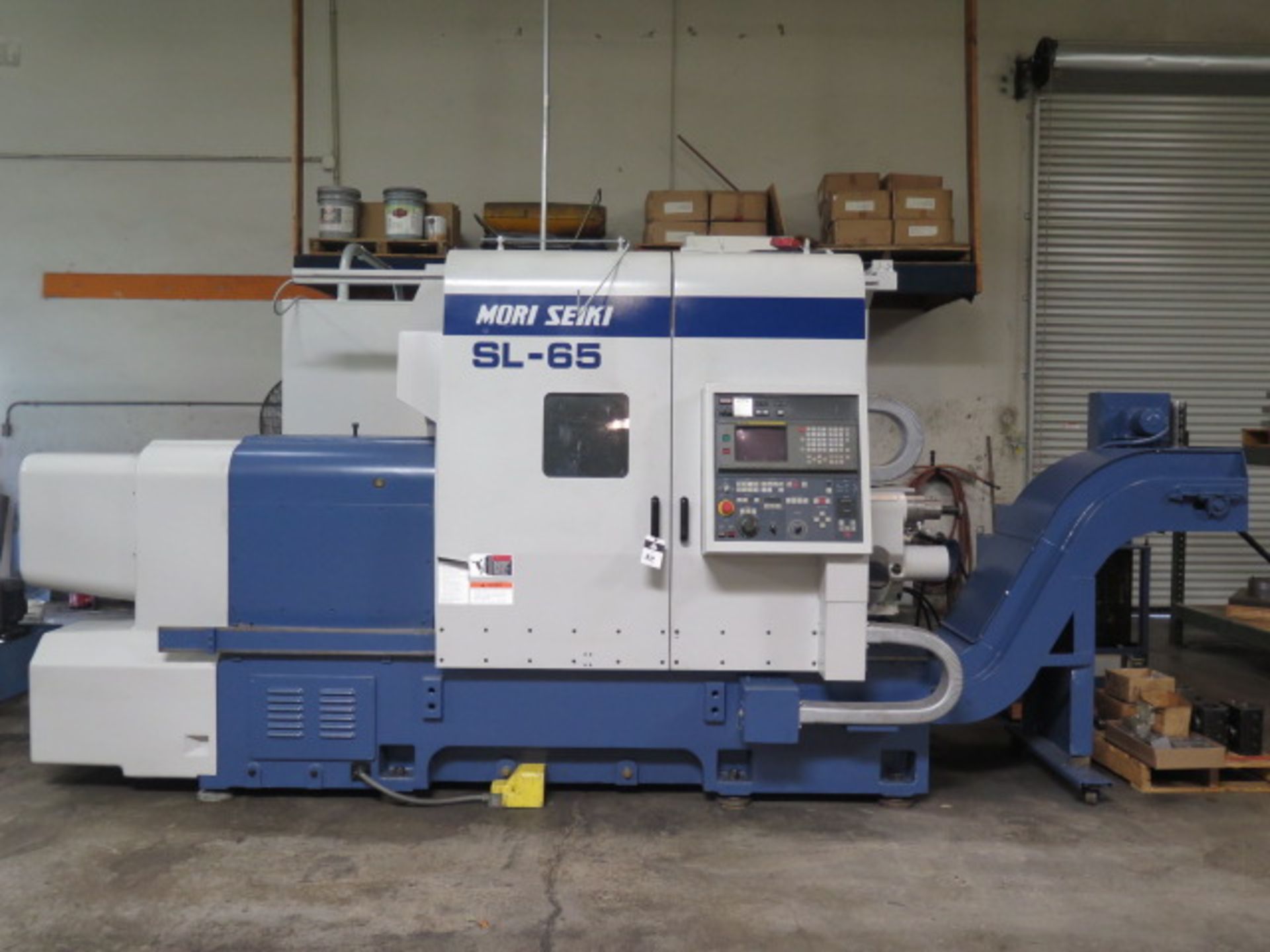 Mori Seiki SL-65A CNC Turning Center s/n 1146 w/ Fanuc Series MF-T6 Controls, SOLD AS IS