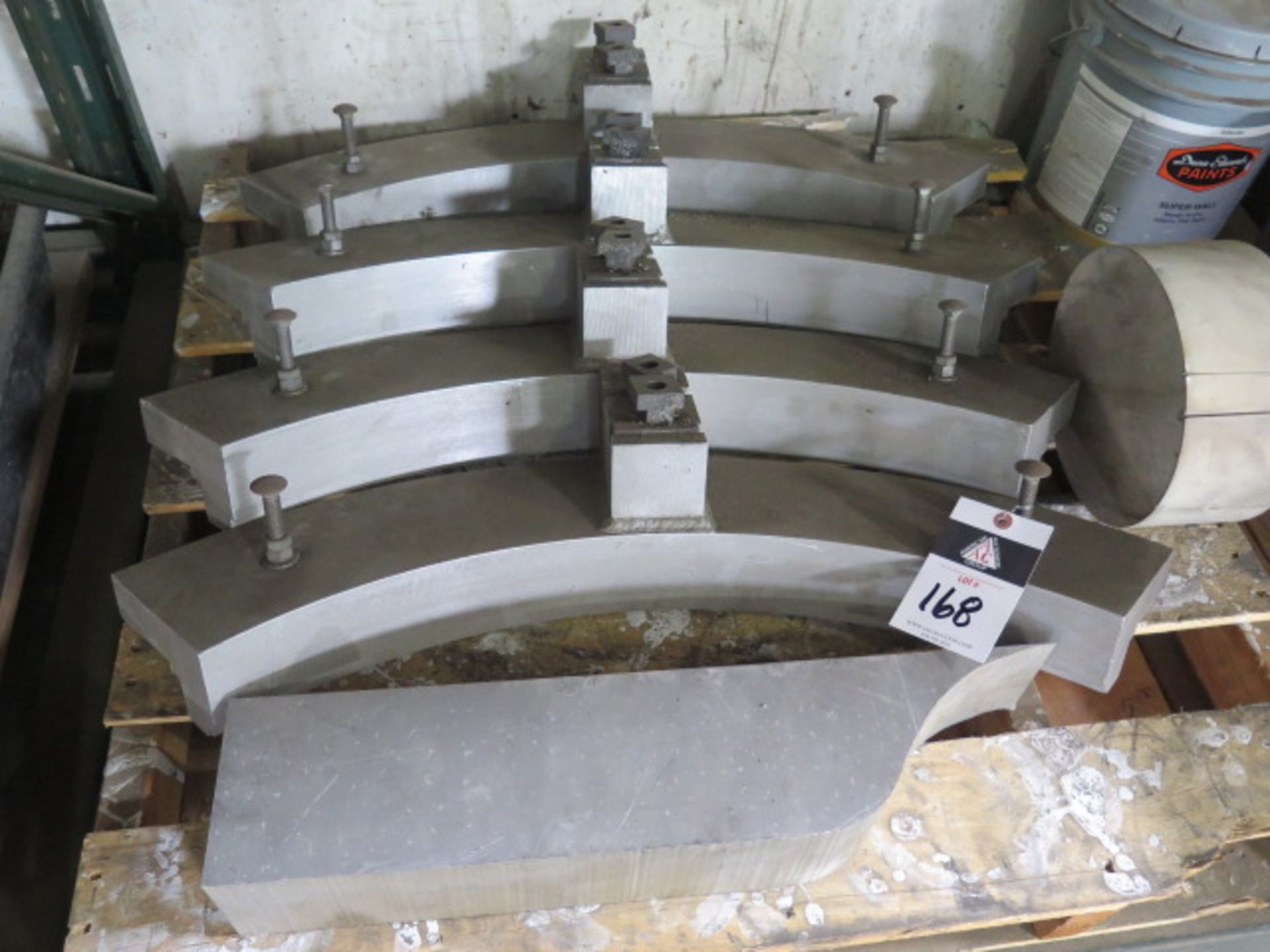 Large Aluminum Chuck Jaws (SOLD AS-IS - NO WARRANTY)