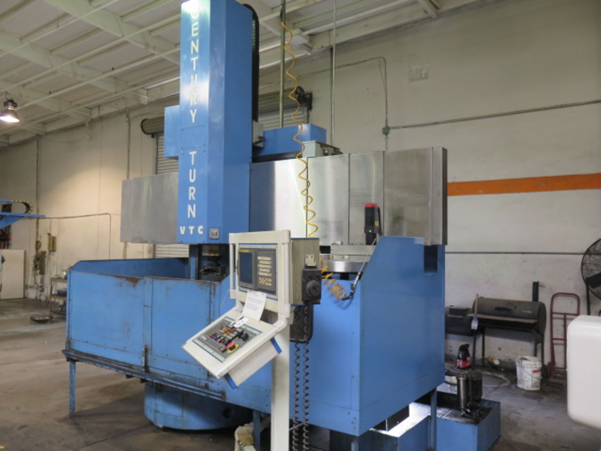 2007 New Century “Century Turn CNC VTC” 56” Chuck s/n 2620 w/ Fanuc Series 18i-T SOLD AS IS - Image 3 of 16