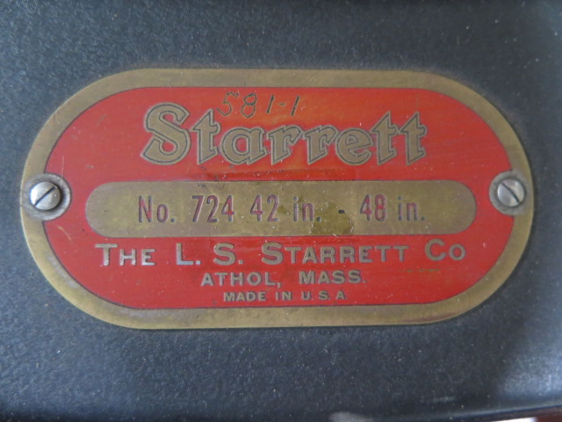 Starrett 42”-48” OD Mic (SOLD AS-IS - NO WARRANTY) - Image 5 of 5