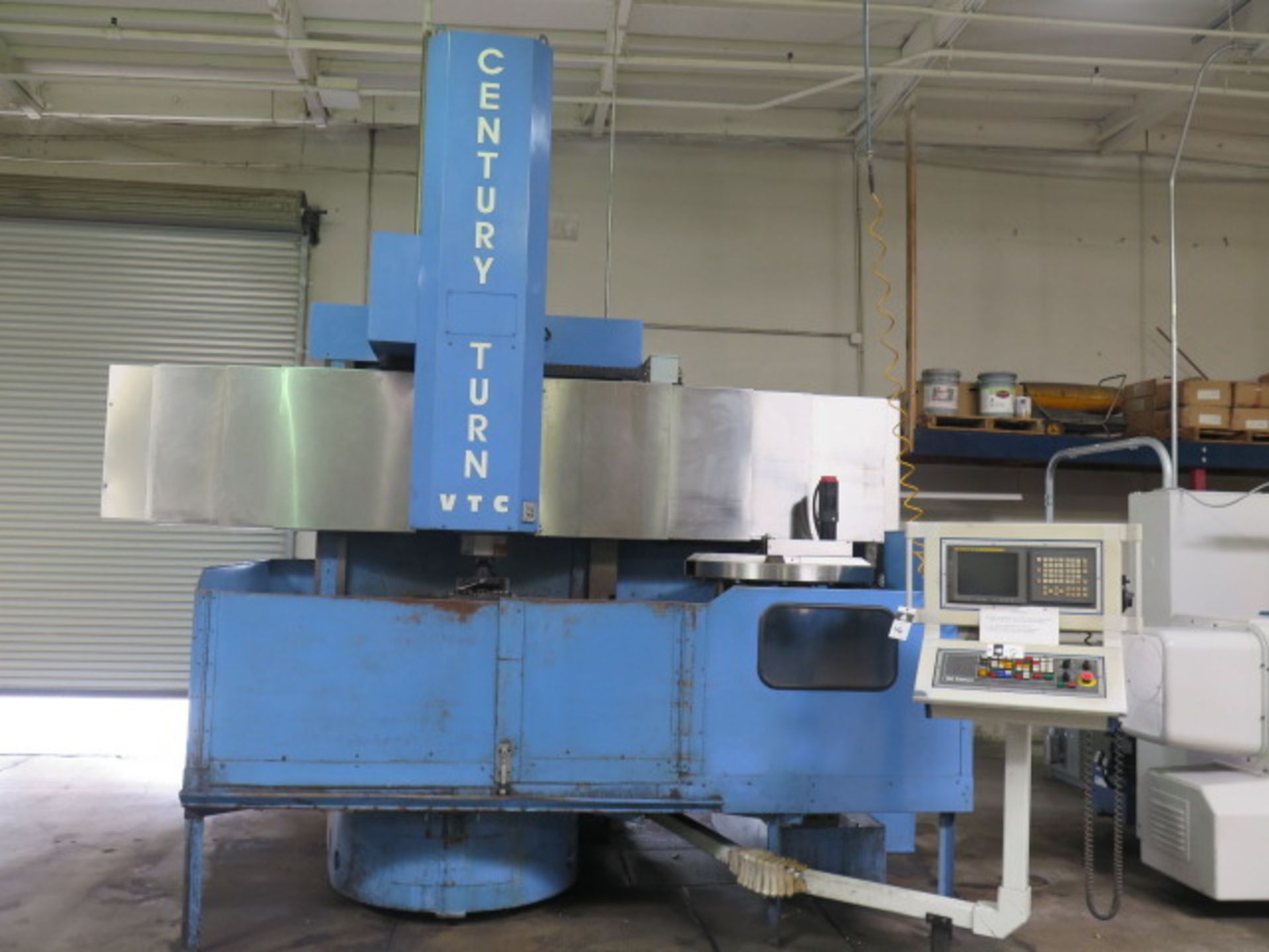 2007 New Century “Century Turn CNC VTC” 56” Chuck s/n 2620 w/ Fanuc Series 18i-T SOLD AS IS