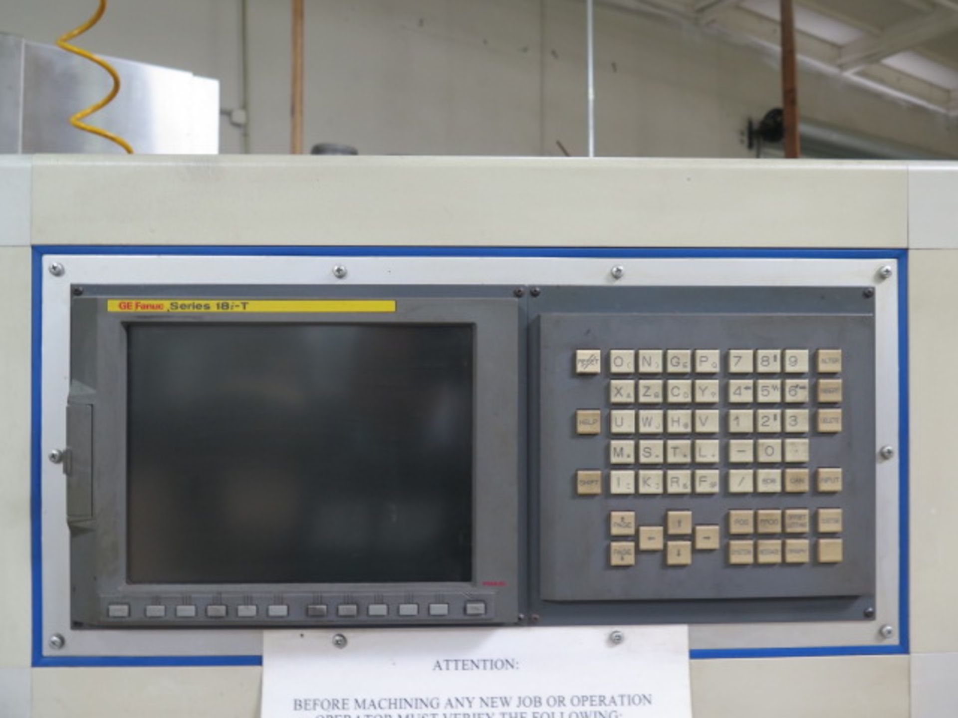 2007 New Century “Century Turn CNC VTC” 56” Chuck s/n 2620 w/ Fanuc Series 18i-T SOLD AS IS - Image 13 of 16