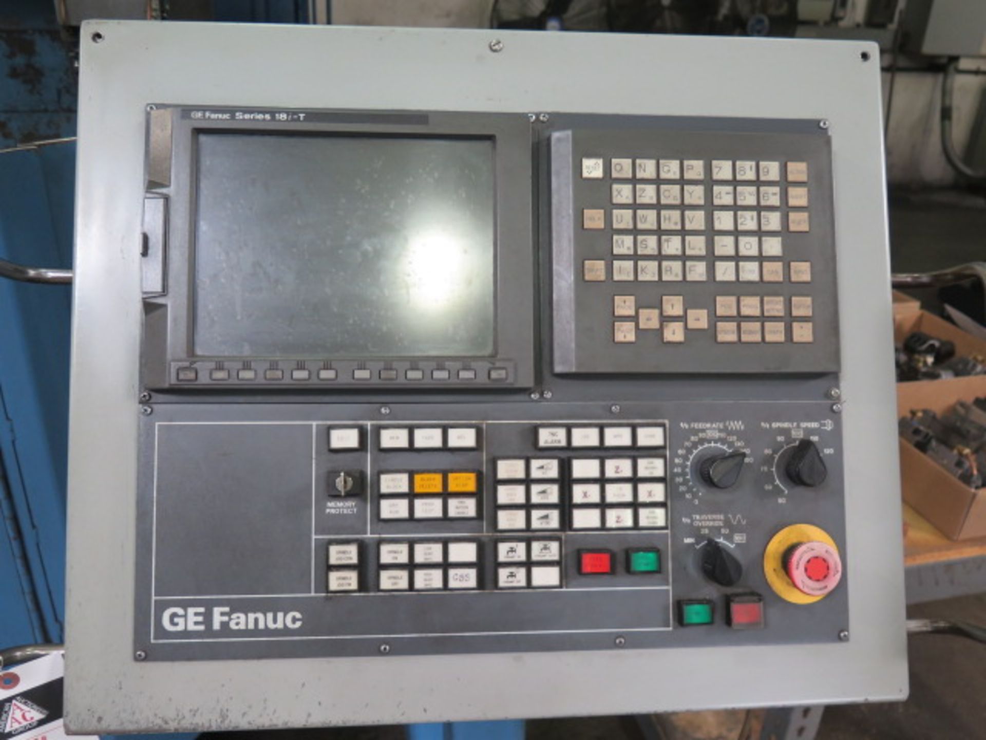 Giddings & Lewis 42” CNC Vertical Turret Lathe s/n 511-51-79 w/ Fanuc Series 18i-T SOLD AS IS - Image 10 of 13