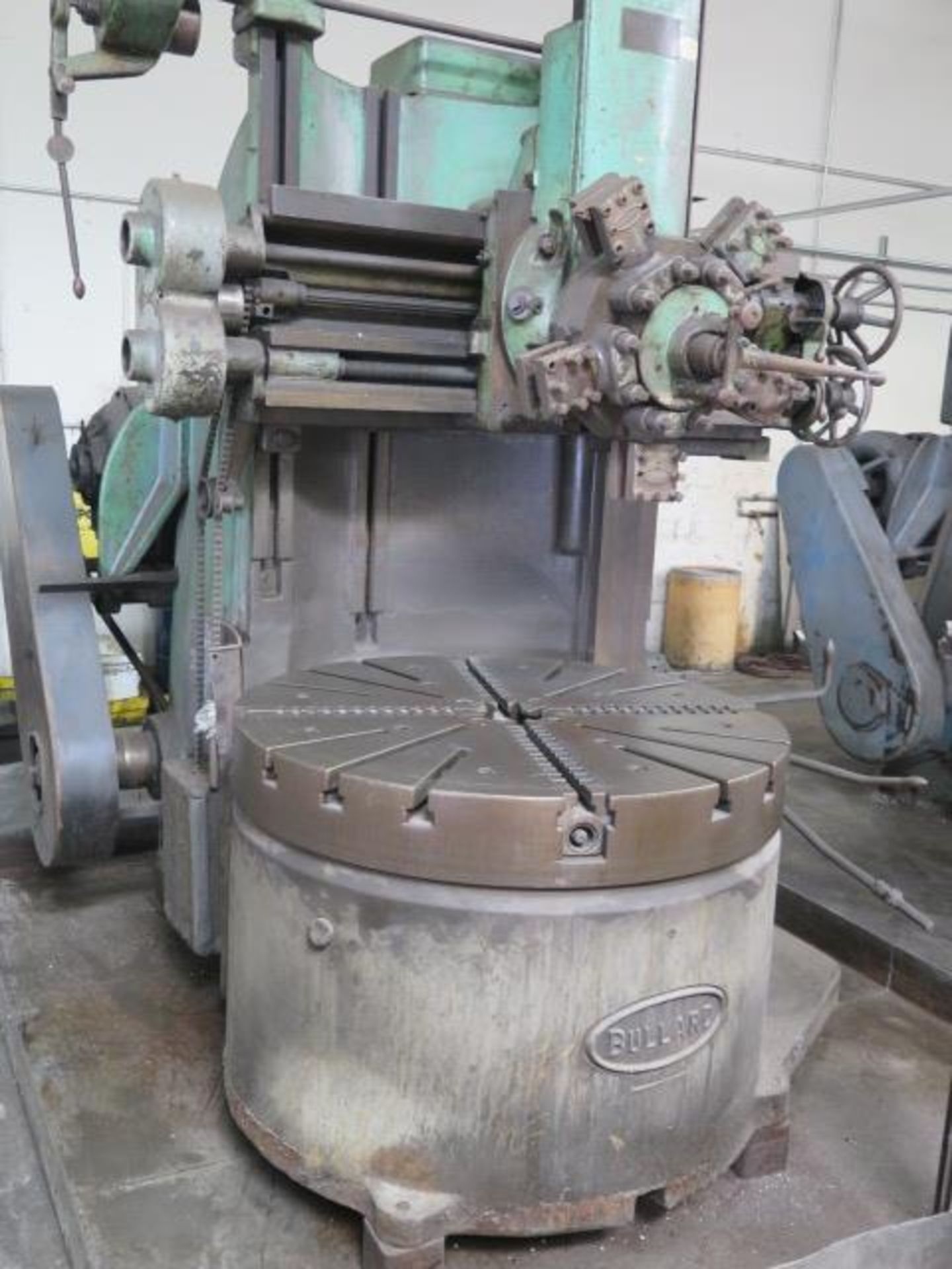 Bullard 50” Vertical Turret Lathe s/n 23496 w/ 5-Station Turret, 57” Max Swing, SOLD AS IS - Image 2 of 13